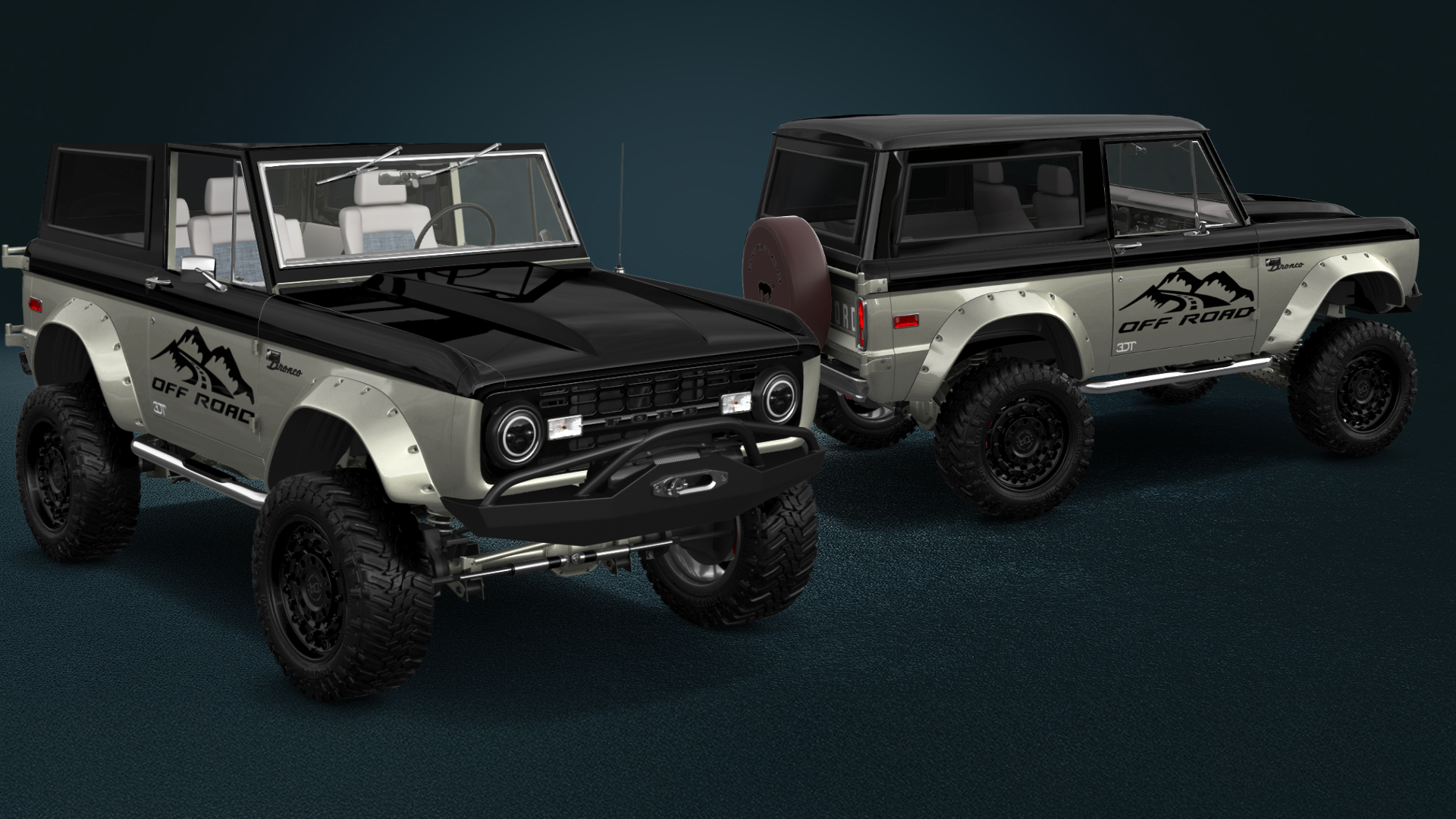 Ford Bronco 3 Door SUV 1965