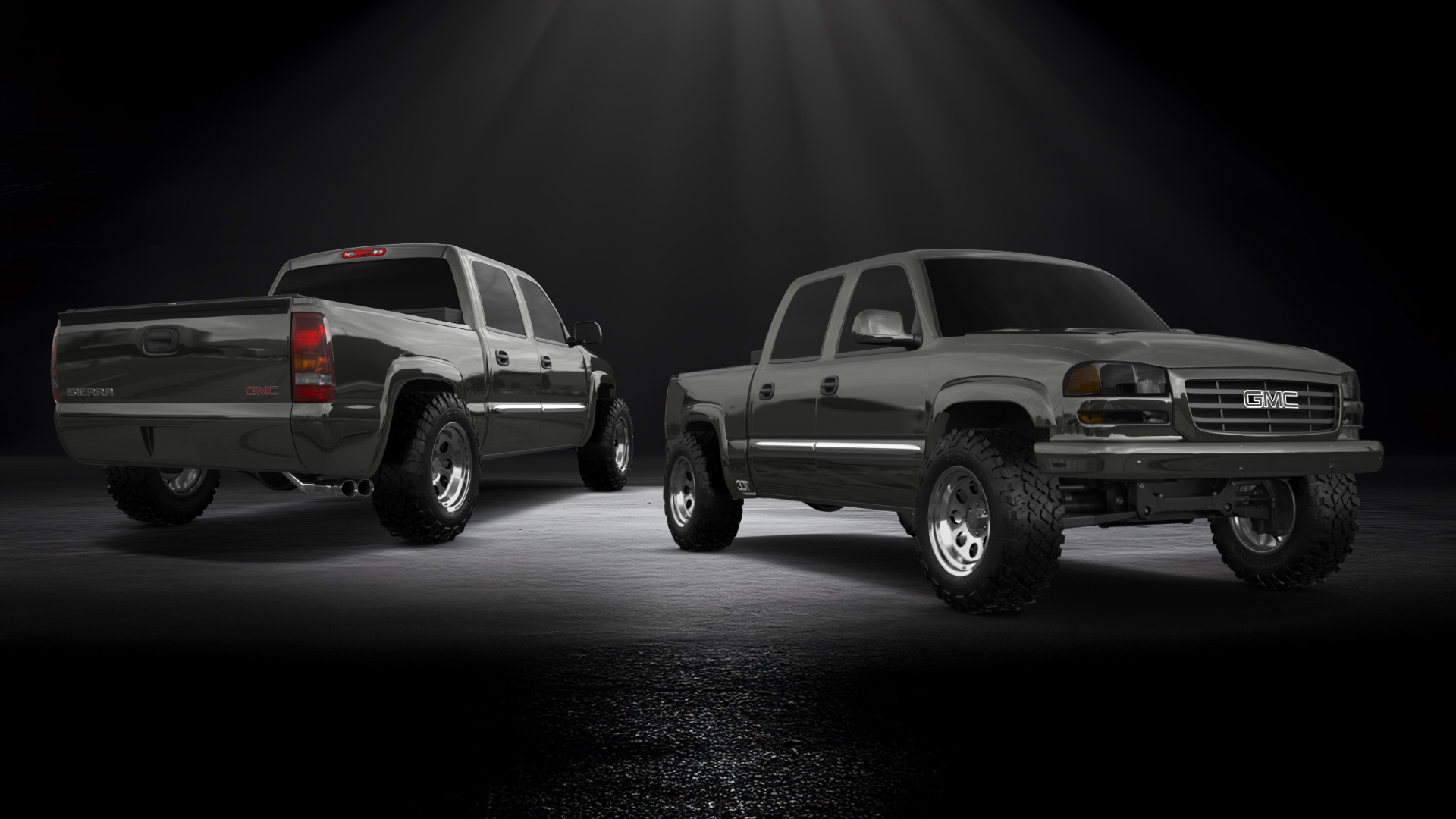 GMC Sierra 1500 Crew Cab Pickup Truck 2000