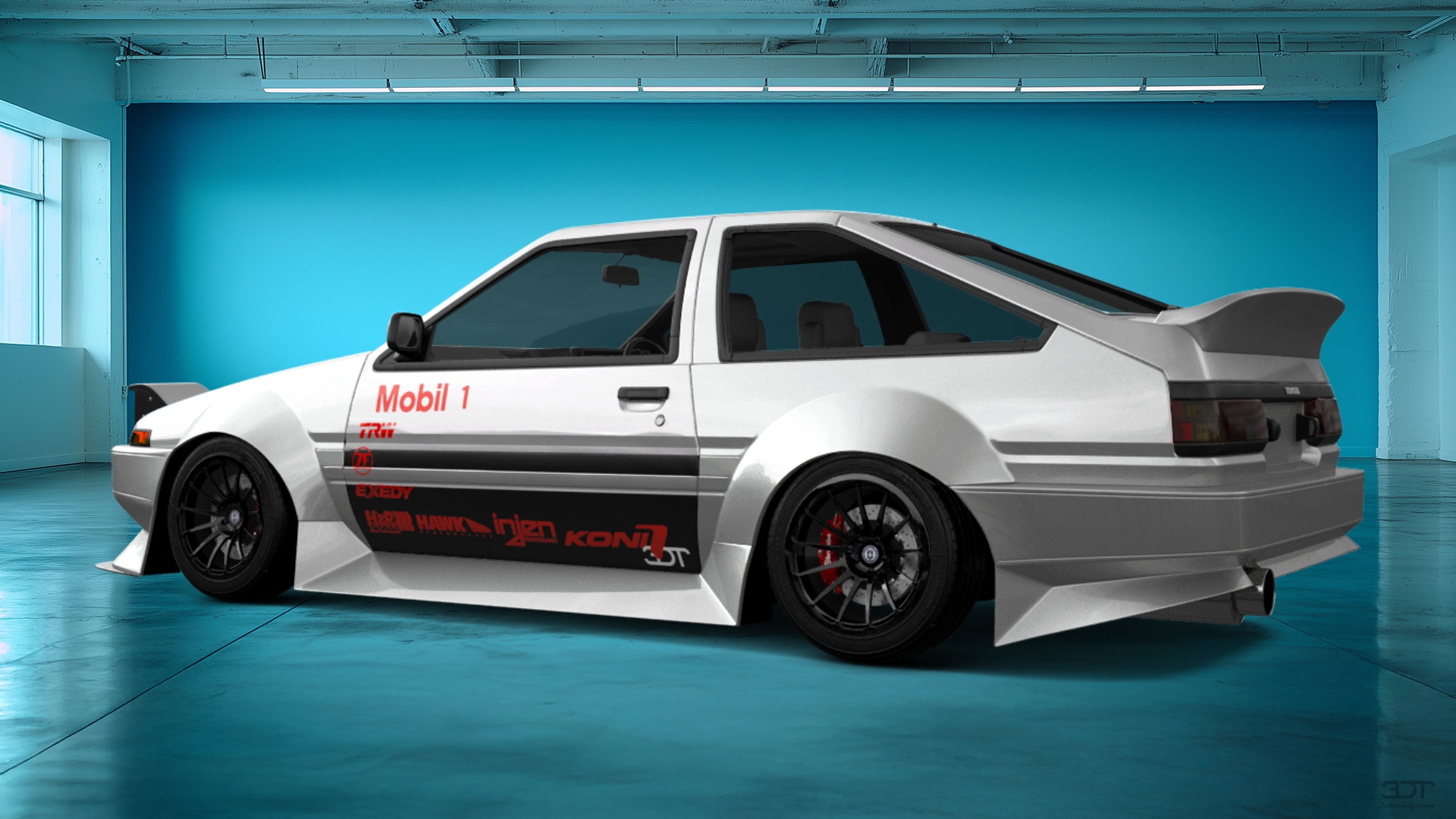 Toyota AE86 3 Door Hatchback 1985 Images