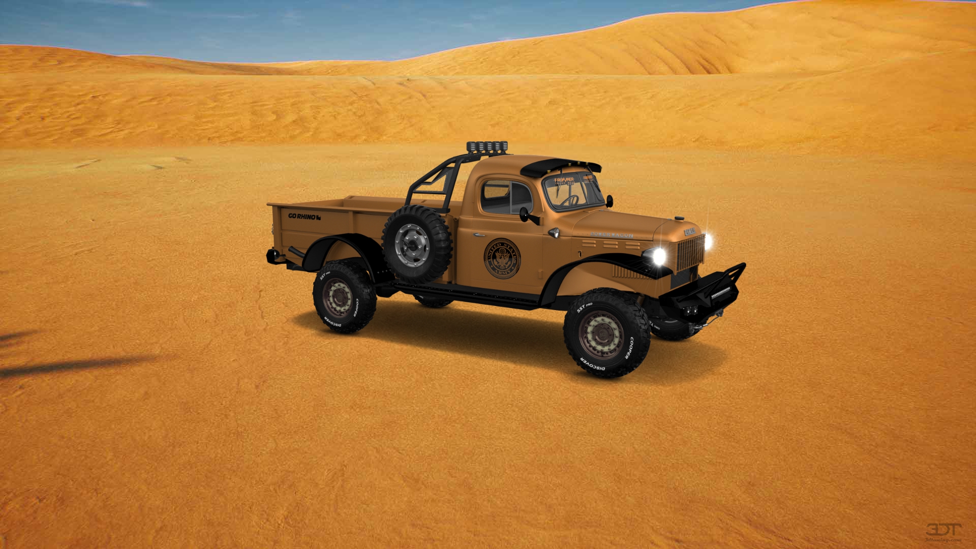 Dodge Power Wagon 2 Door pickup truck 1947