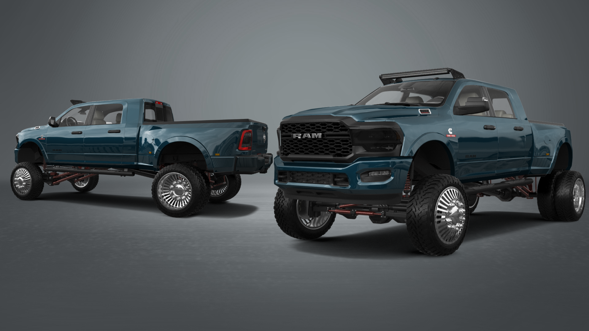 Dodge Ram 3500 4 Door pickup truck 2020