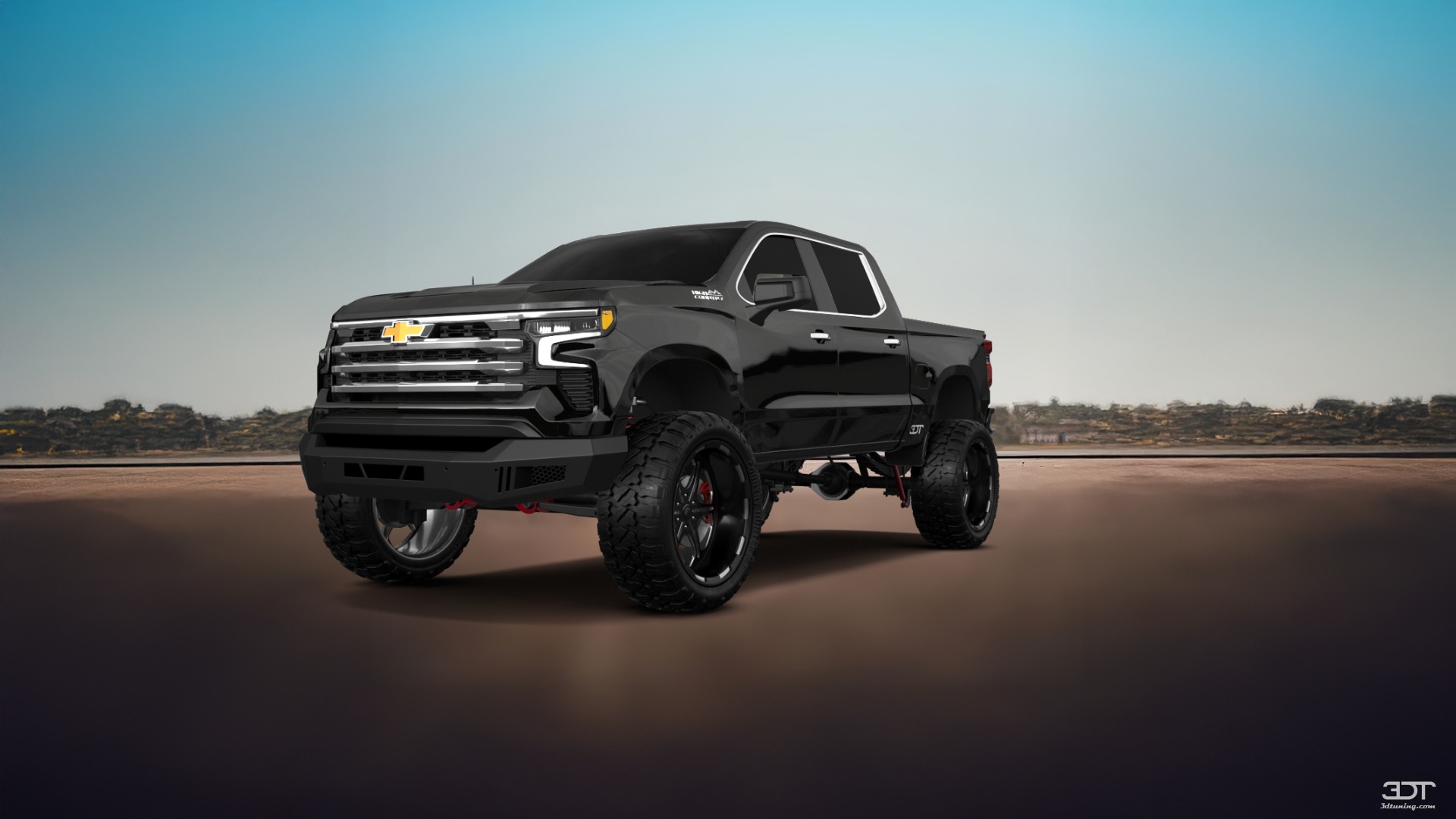 Chevrolet Silverado 1500 Crew Cab 5.8 ft box 4 Door pickup truck 2023 tuning