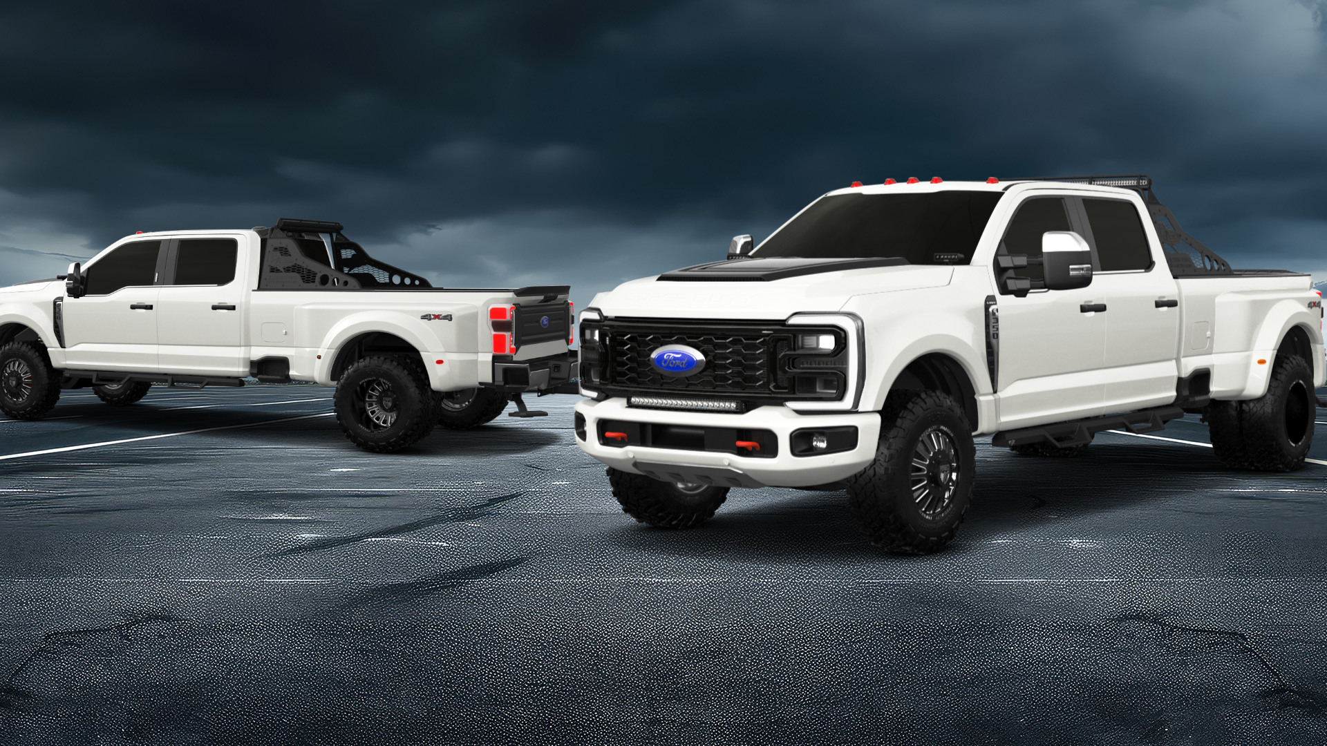 Ford F-350 DRW Crew Cab 4 Door pickup truck 2023 tuning