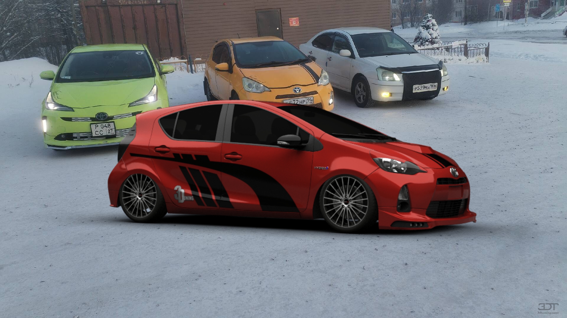 Toyota Prius C 5 Door Hatchback 2012 tuning