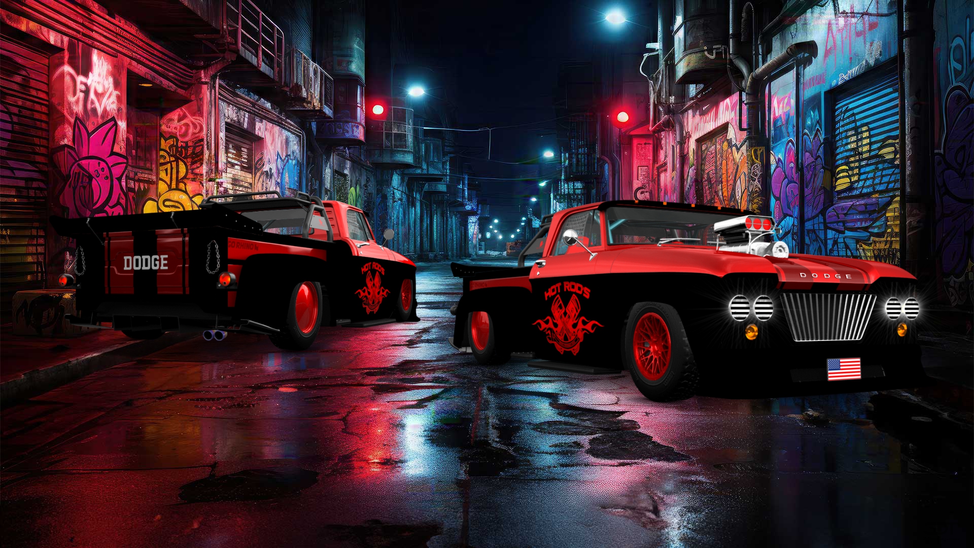 Dodge D-100 Stepside (Street Racer)