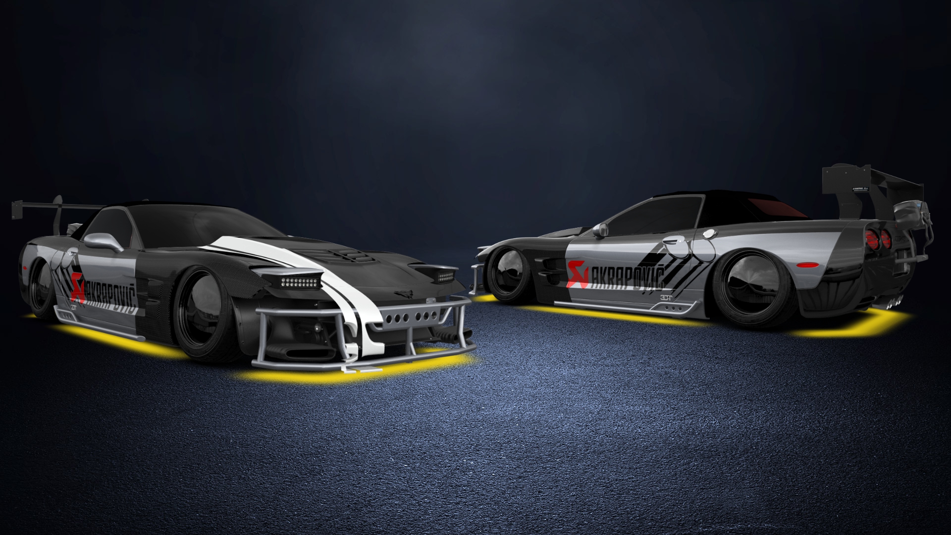 Chevrolet Corvette C5 2 Door Convertible 1998 tuning