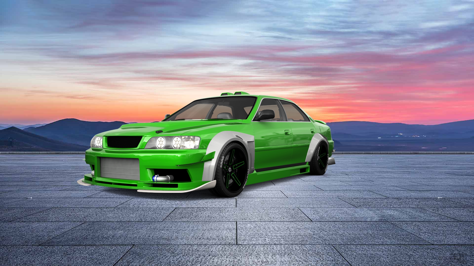 Toyota Chaser X100 Sedan 2000 tuning