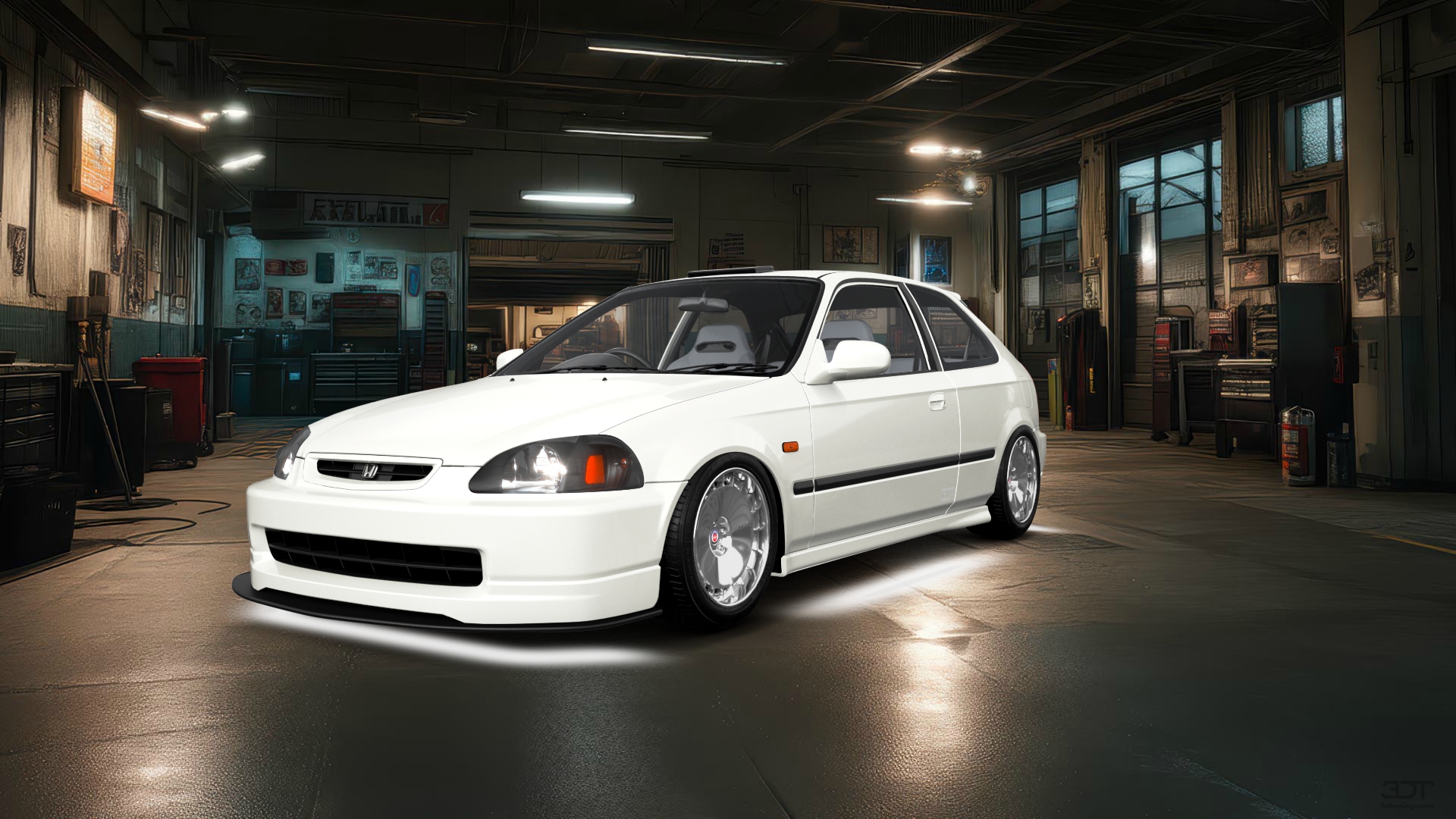 Honda Civic 3 Door Hatchback 1997 tuning