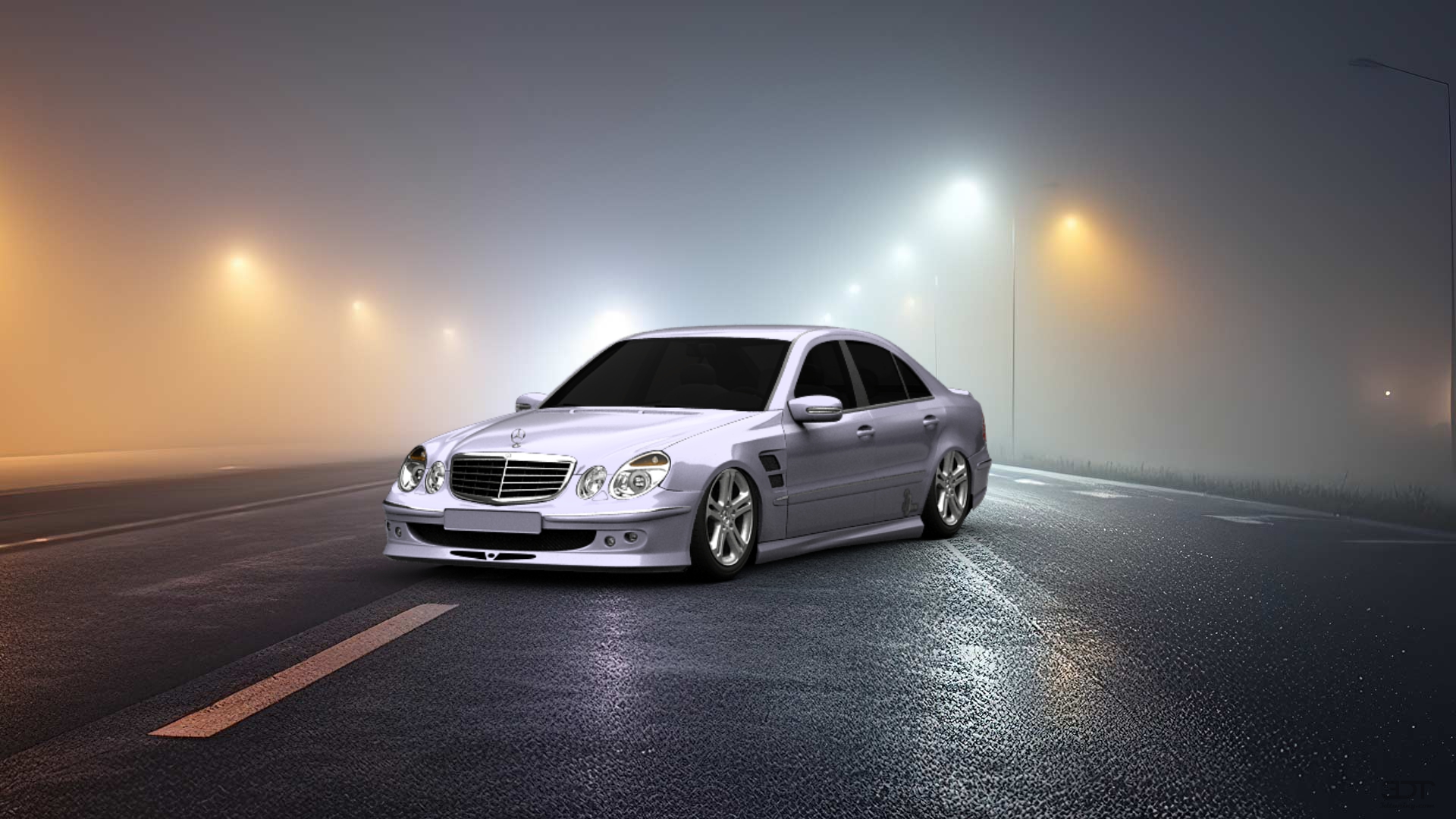 Mercedes E class Sedan 2003 tuning