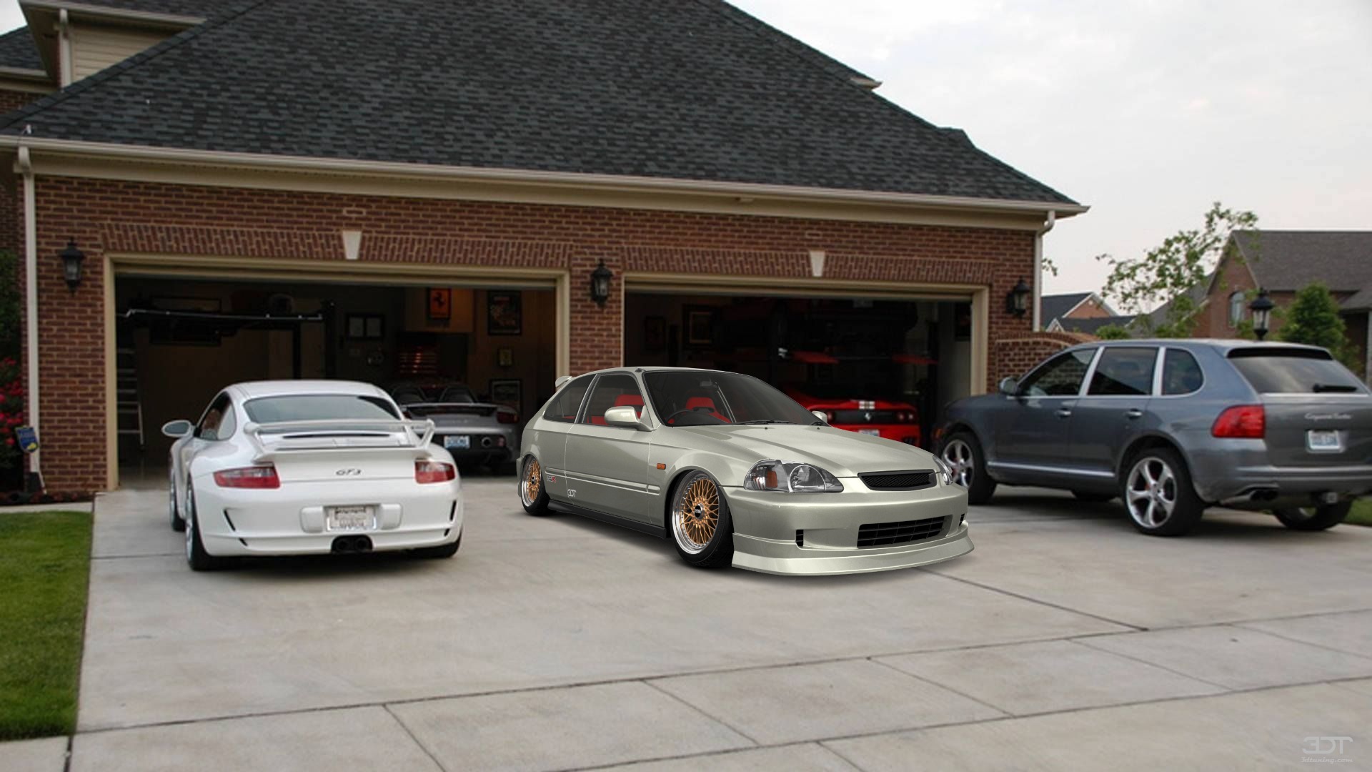 Honda Civic 3 Door Hatchback 1997 Images