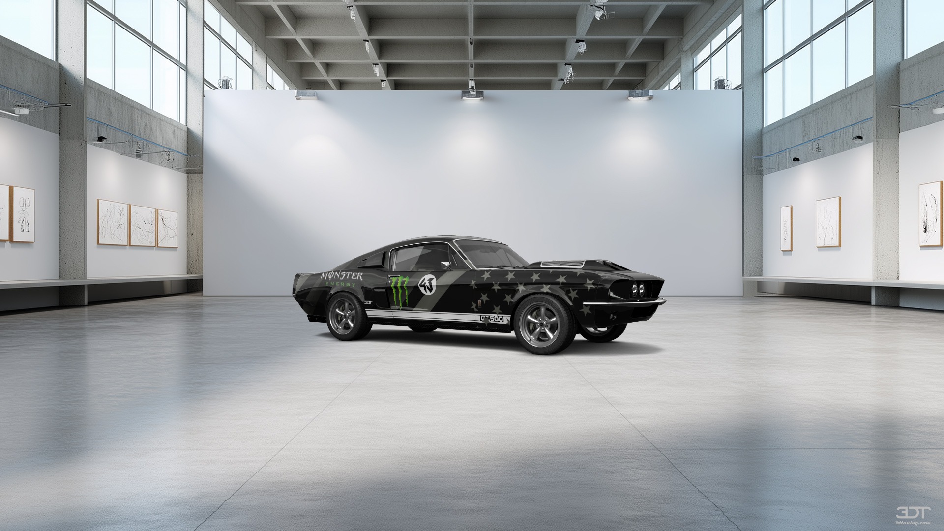 Mustang GT500 2 Door Coupe 1968 tuning