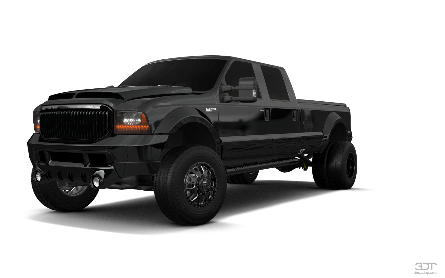 Tuning Ford F-350 DRW 4 Door pickup truck 1999