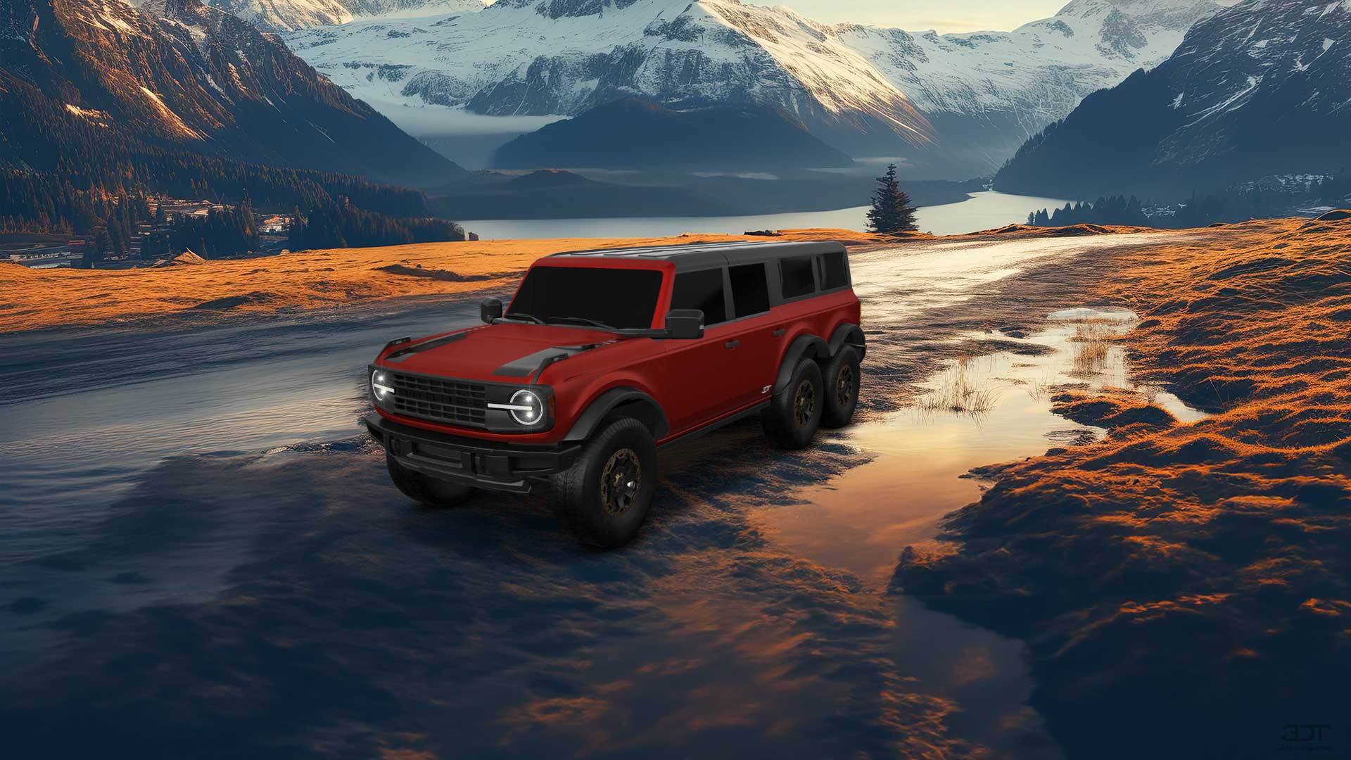 Ford Bronco 6X6 4 Door pickup truck 2021 tuning