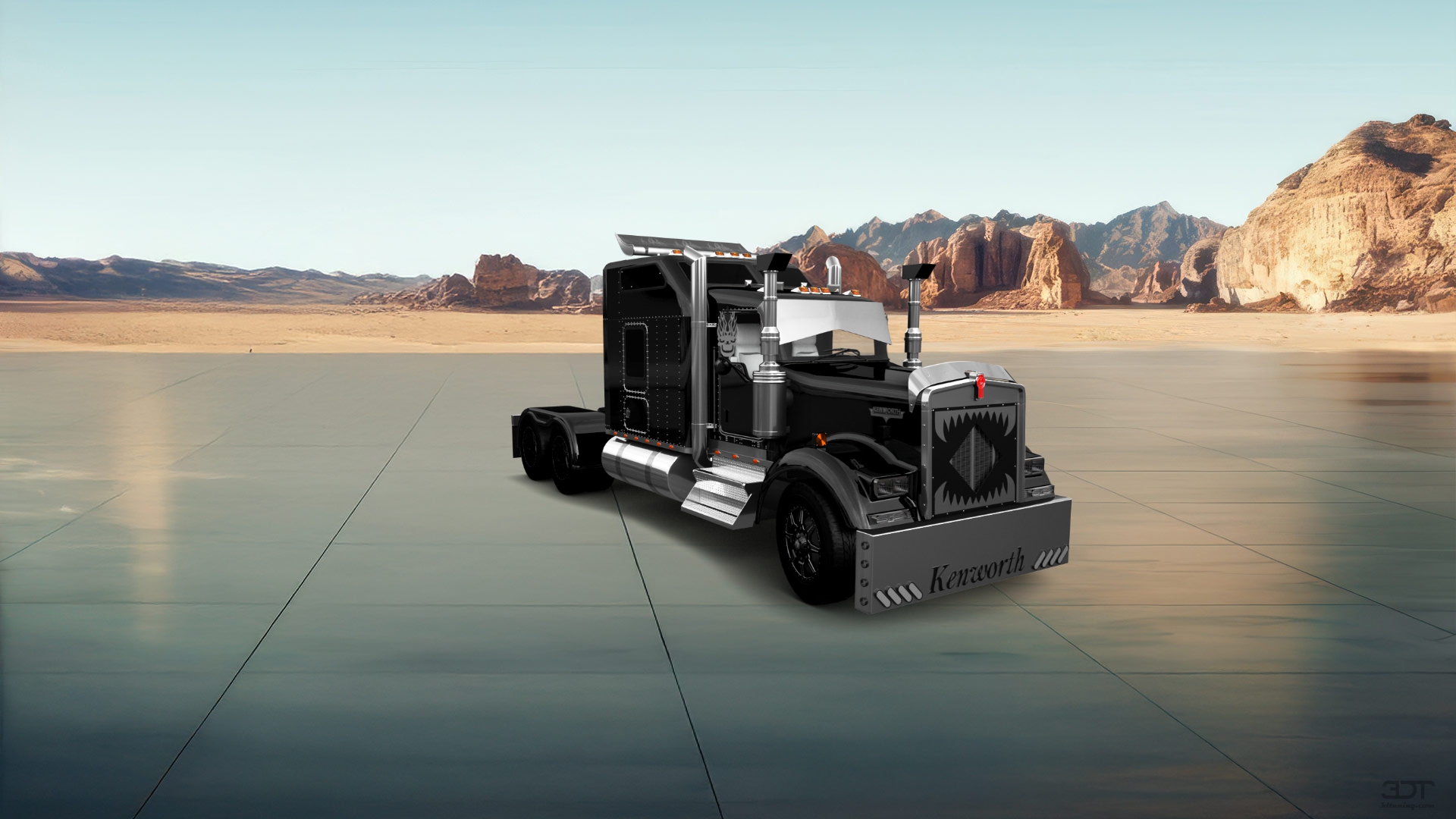 Kenworth W900 Sleeper Cab Truck 2015 tuning