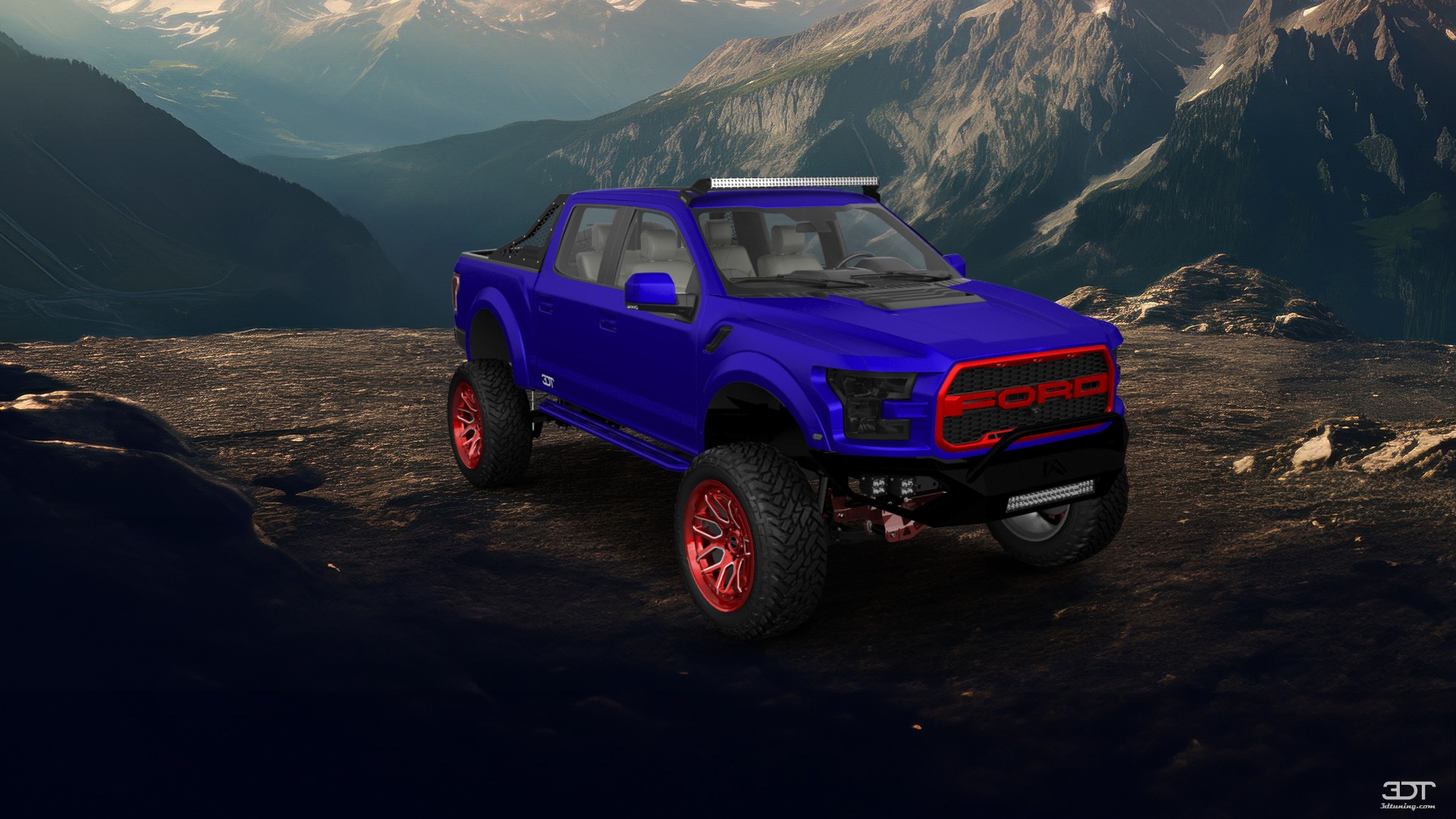 Ford F-150 Raptor 4 Door pickup truck 2017