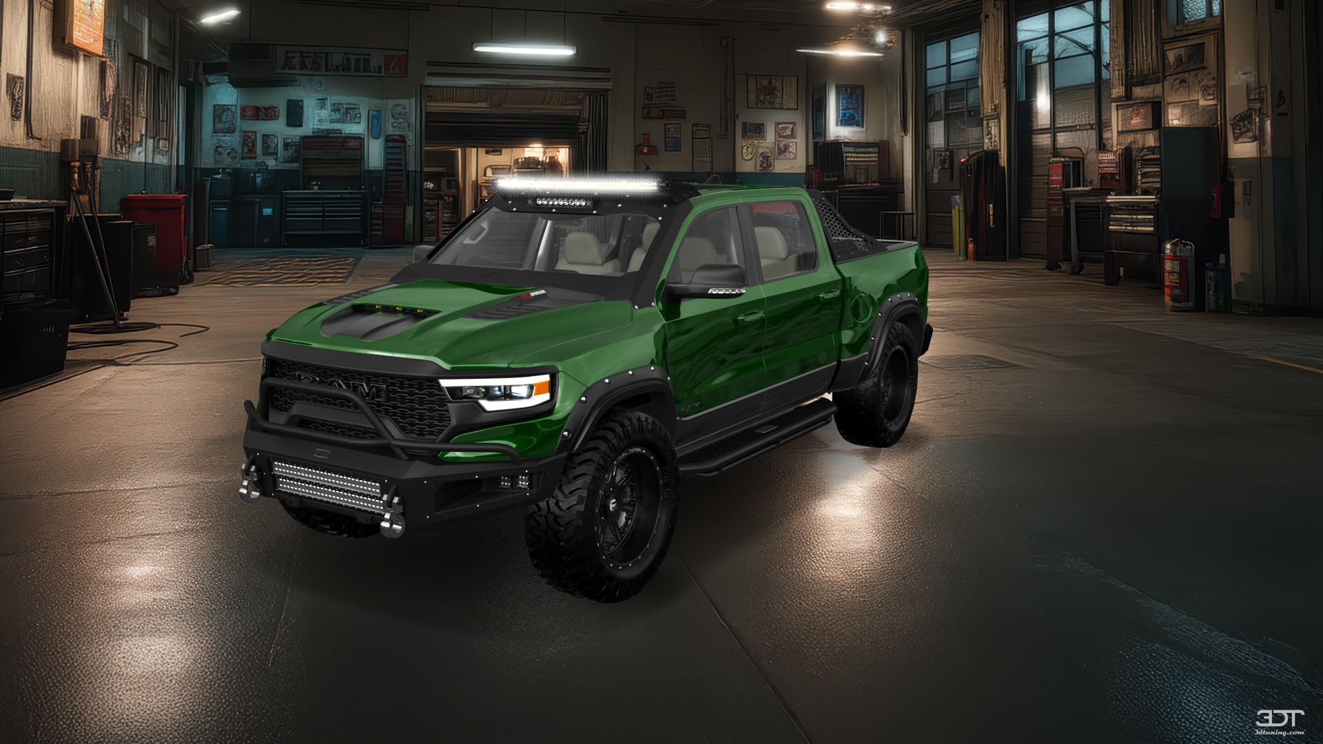 Dodge Ram 1500 TRX 4 Door pickup truck 2021 tuning