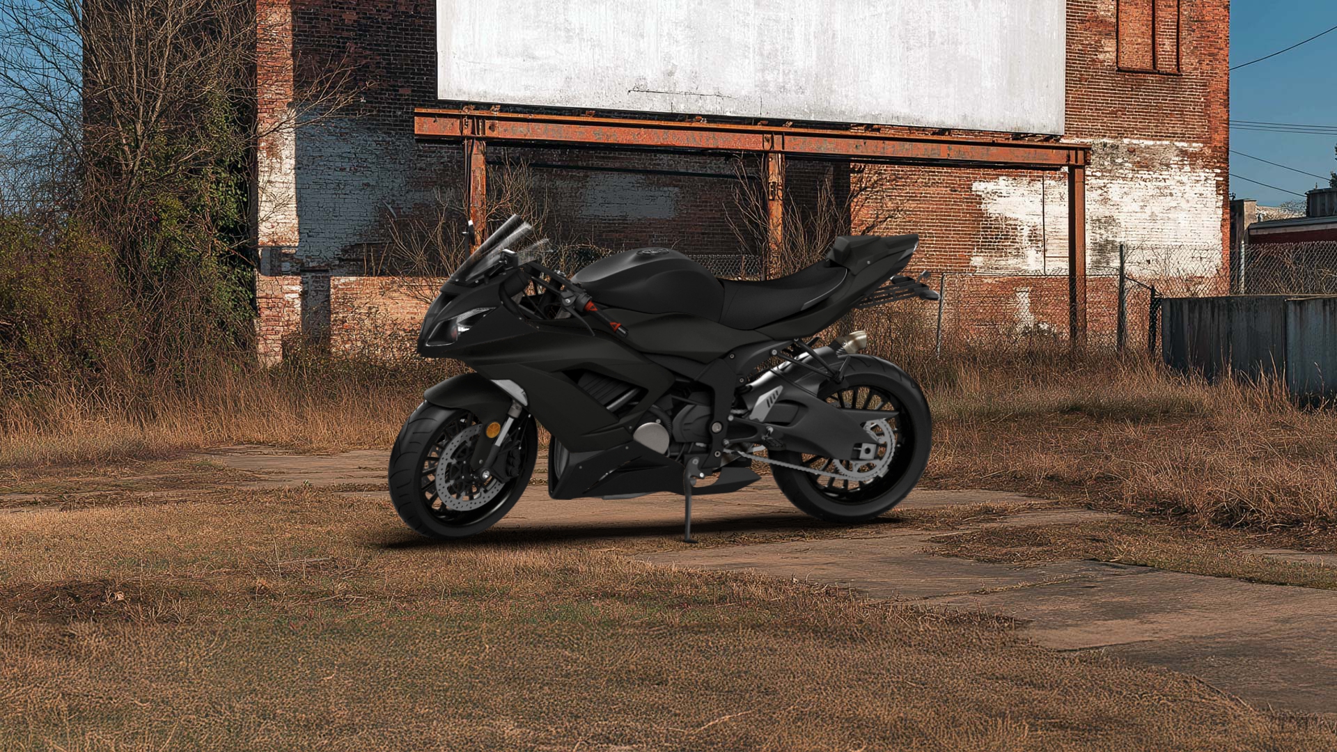 Kawasaki Ninja ZX 6R Sport Bike 2015 tuning