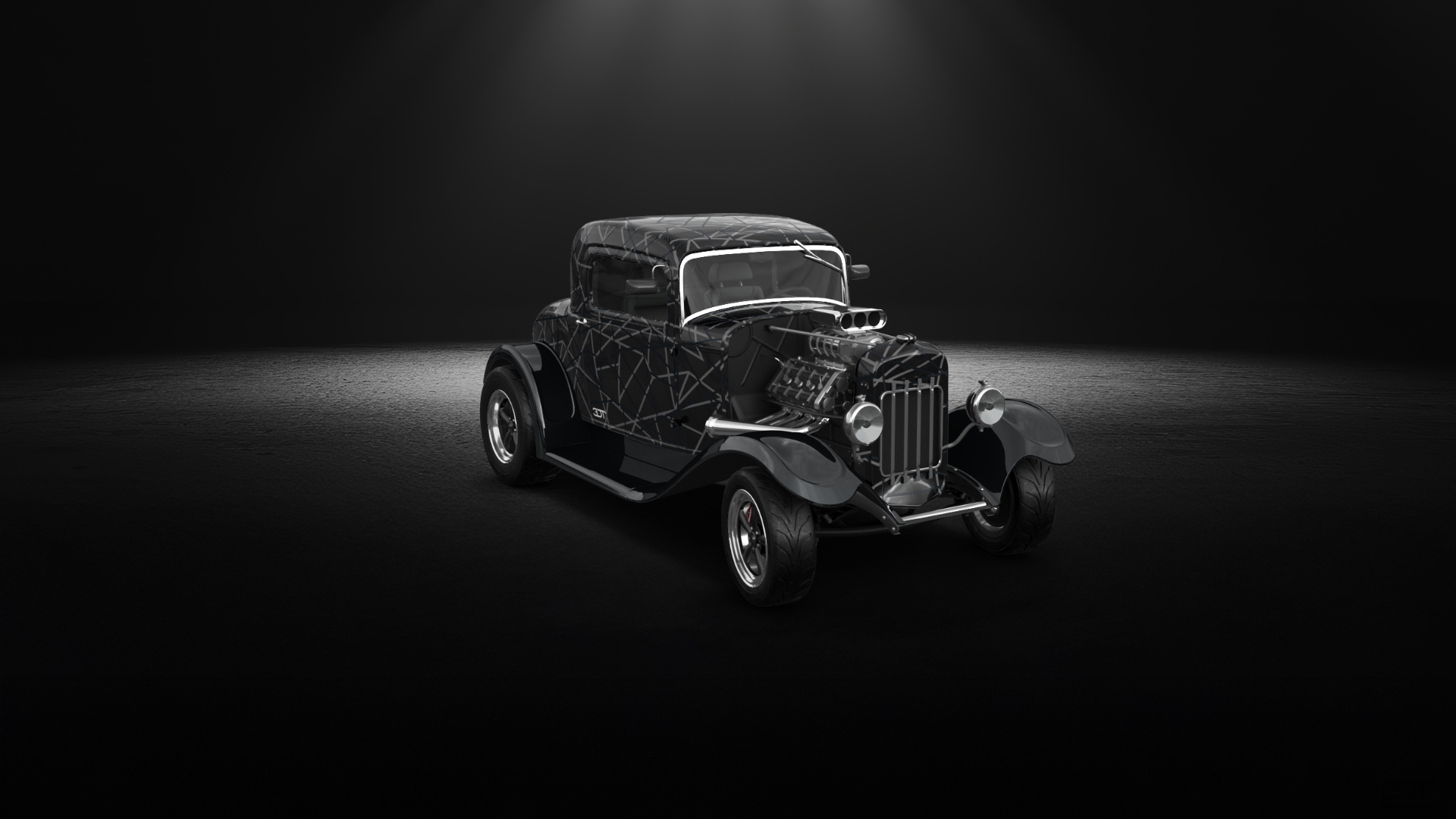 Ford Model B Deluxe 2 Door Coupe 1932