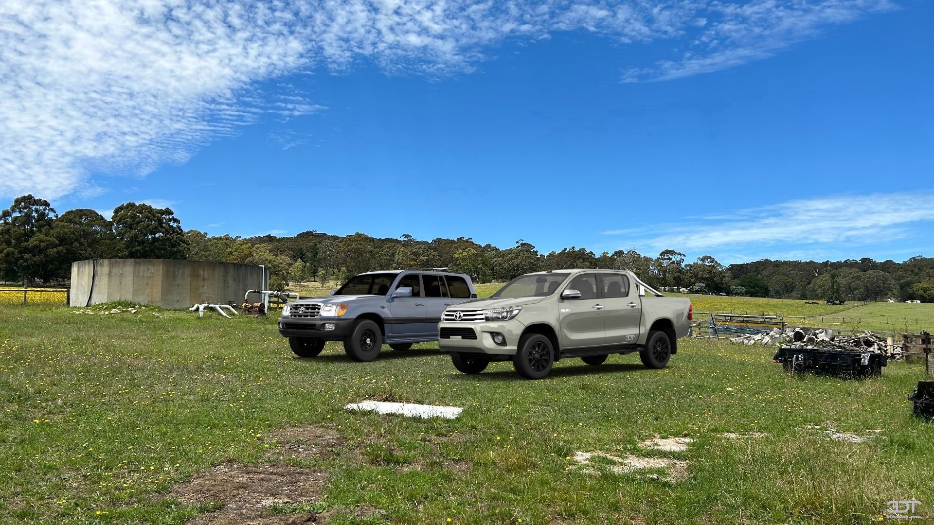 Toyota Hilux Double Cab 4 Door pickup truck 2016