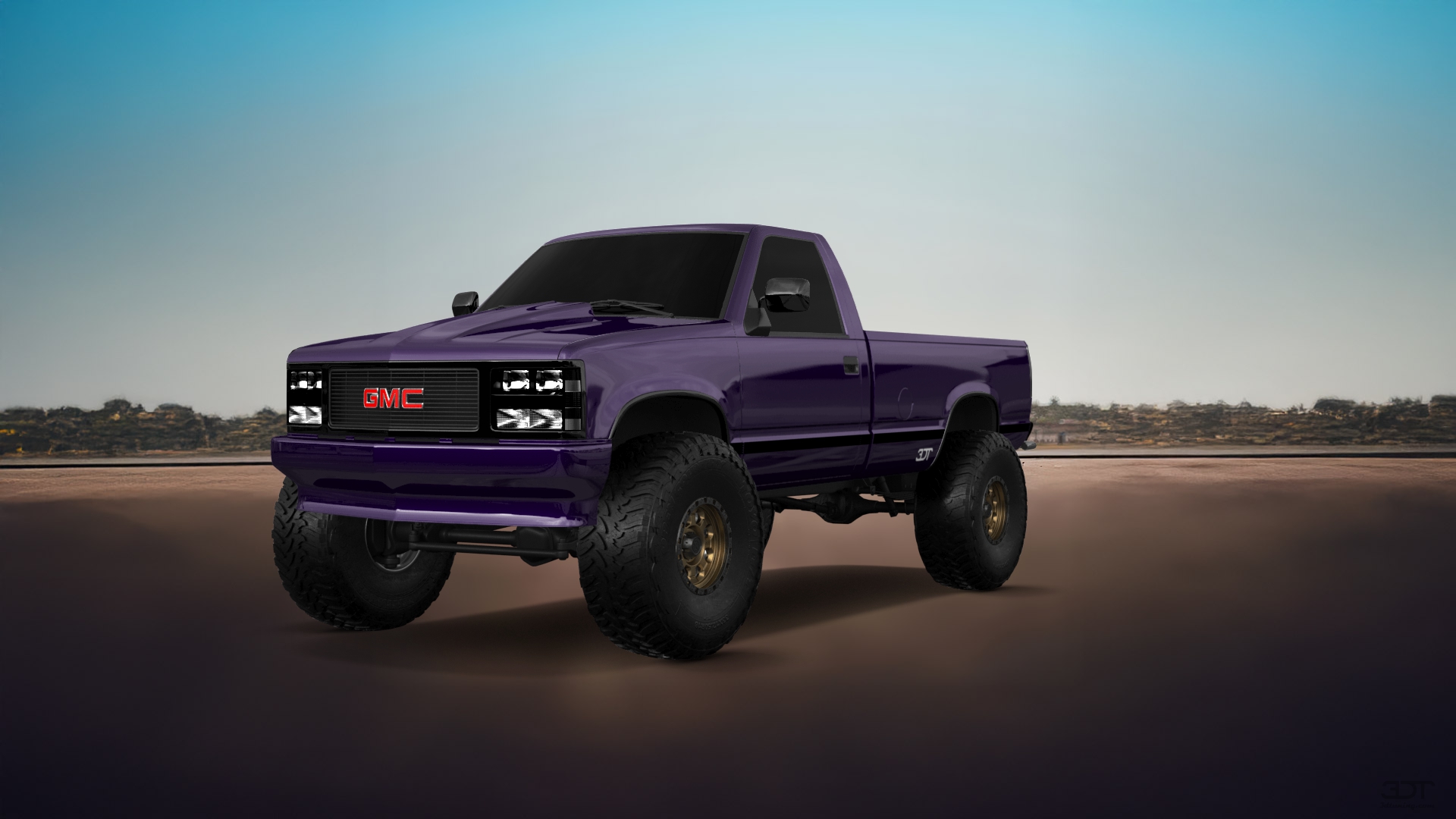 GMC Sierra 1500 2 Door pickup truck 1988 tuning