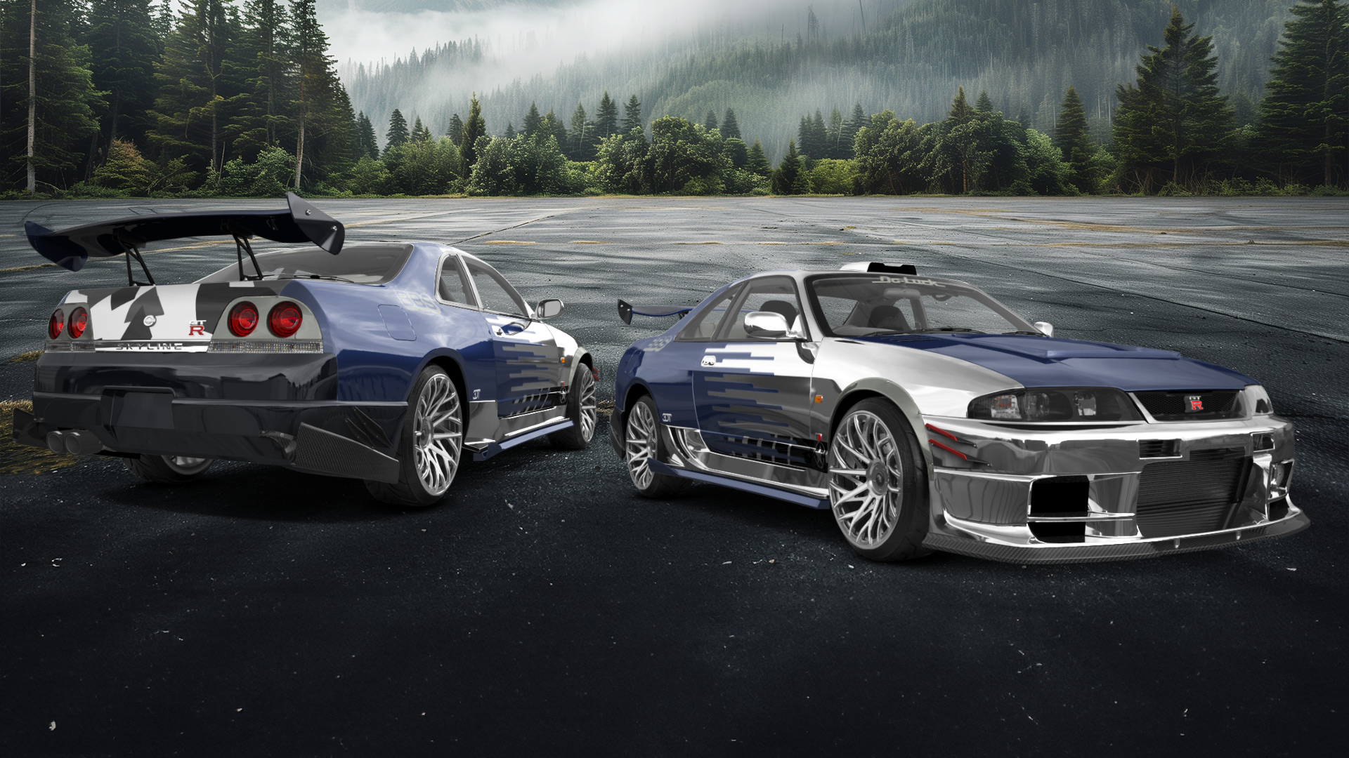 Nissan Skyline GT-R 2 Door Coupe 1995 tuning