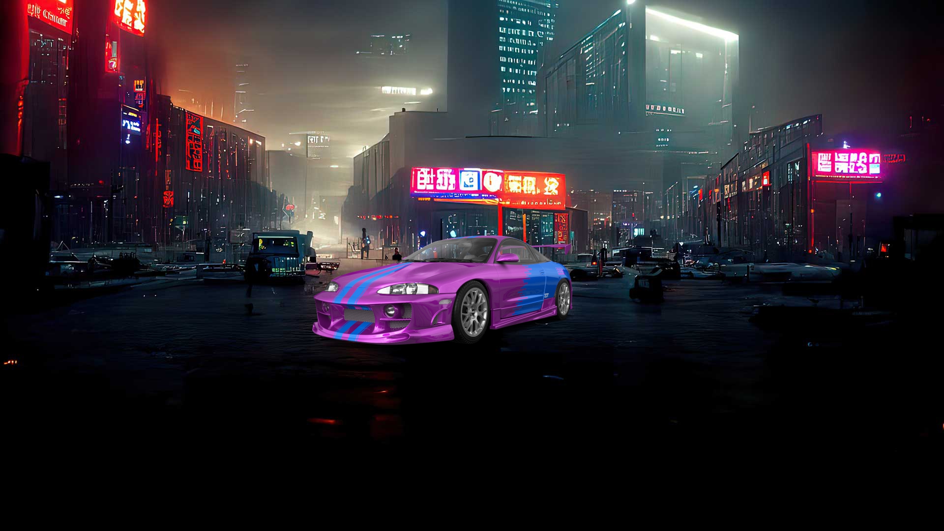 Mitsubishi Eclipse GSX Coupe 1995 tuning