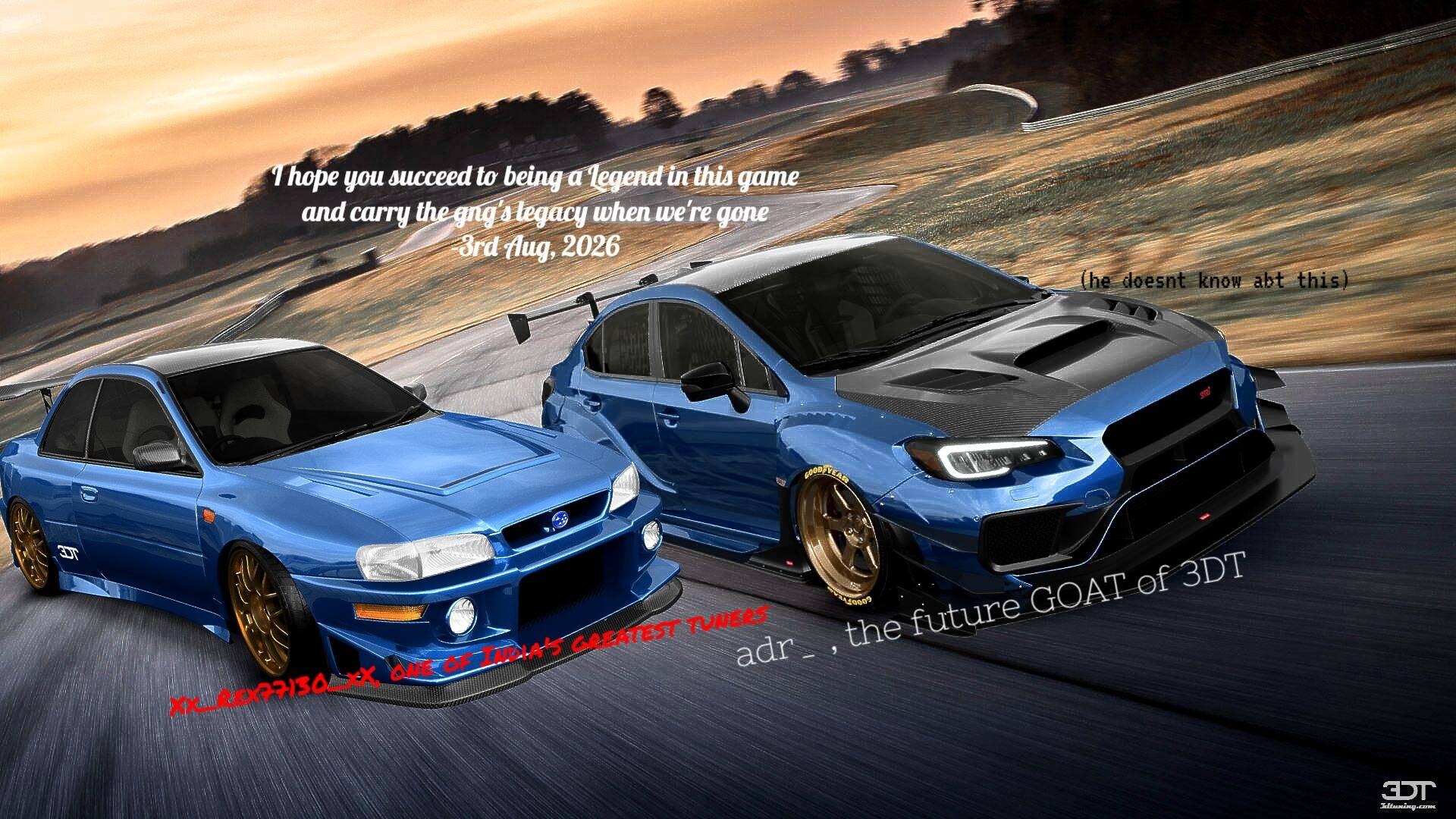 Subaru WRX 4 Door Saloon 2018 tuning