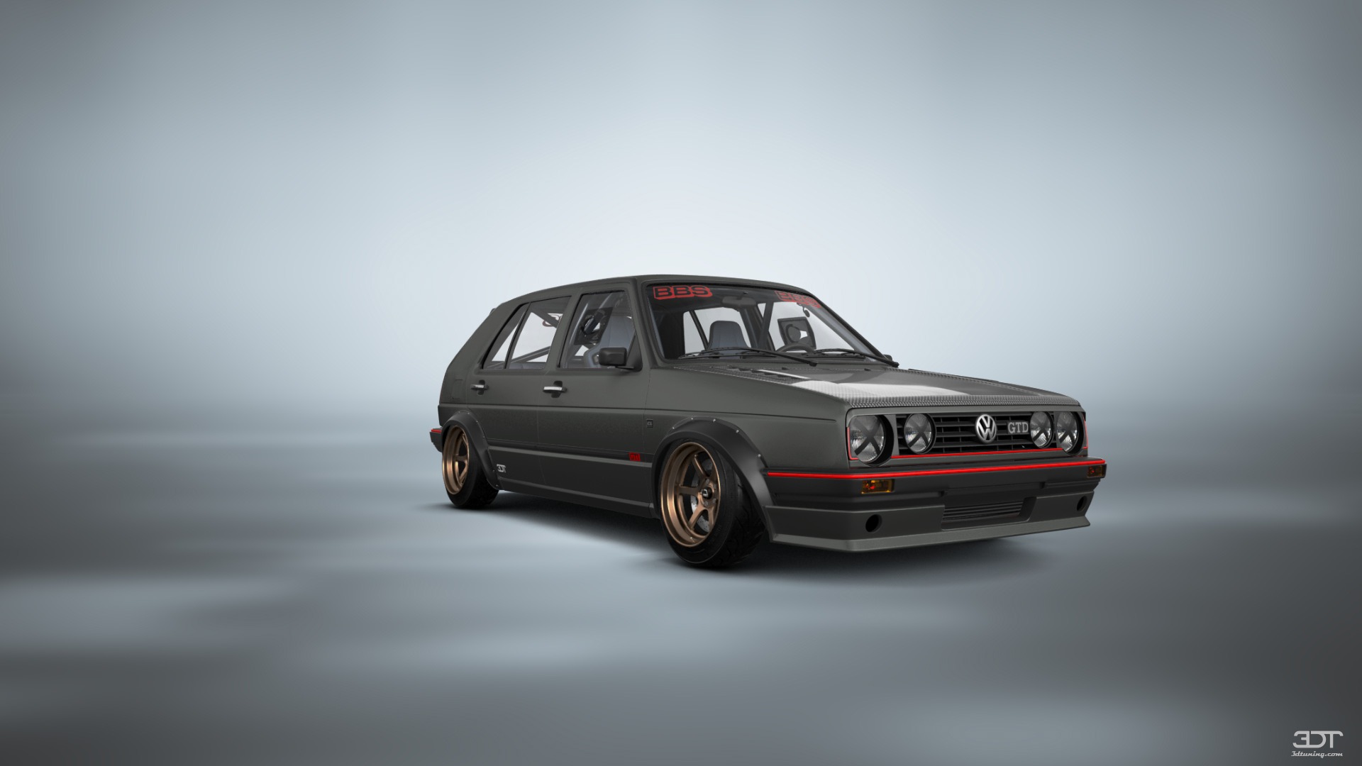 Volkswagen Golf Mk2 5 Door Hatchback 1983 tuning