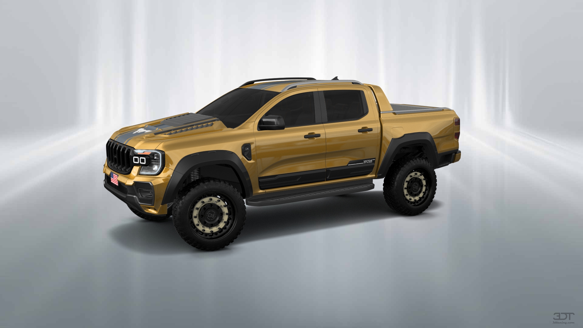 Ford Ranger 4 Door pickup truck 2022 tuning