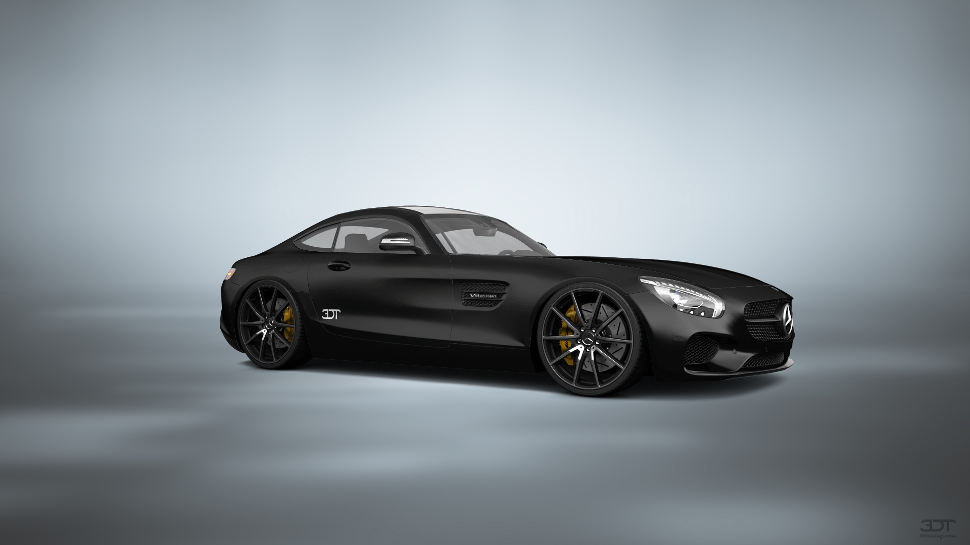 Mercedes AMG GT 2 door fastback coupe 2016 tuning