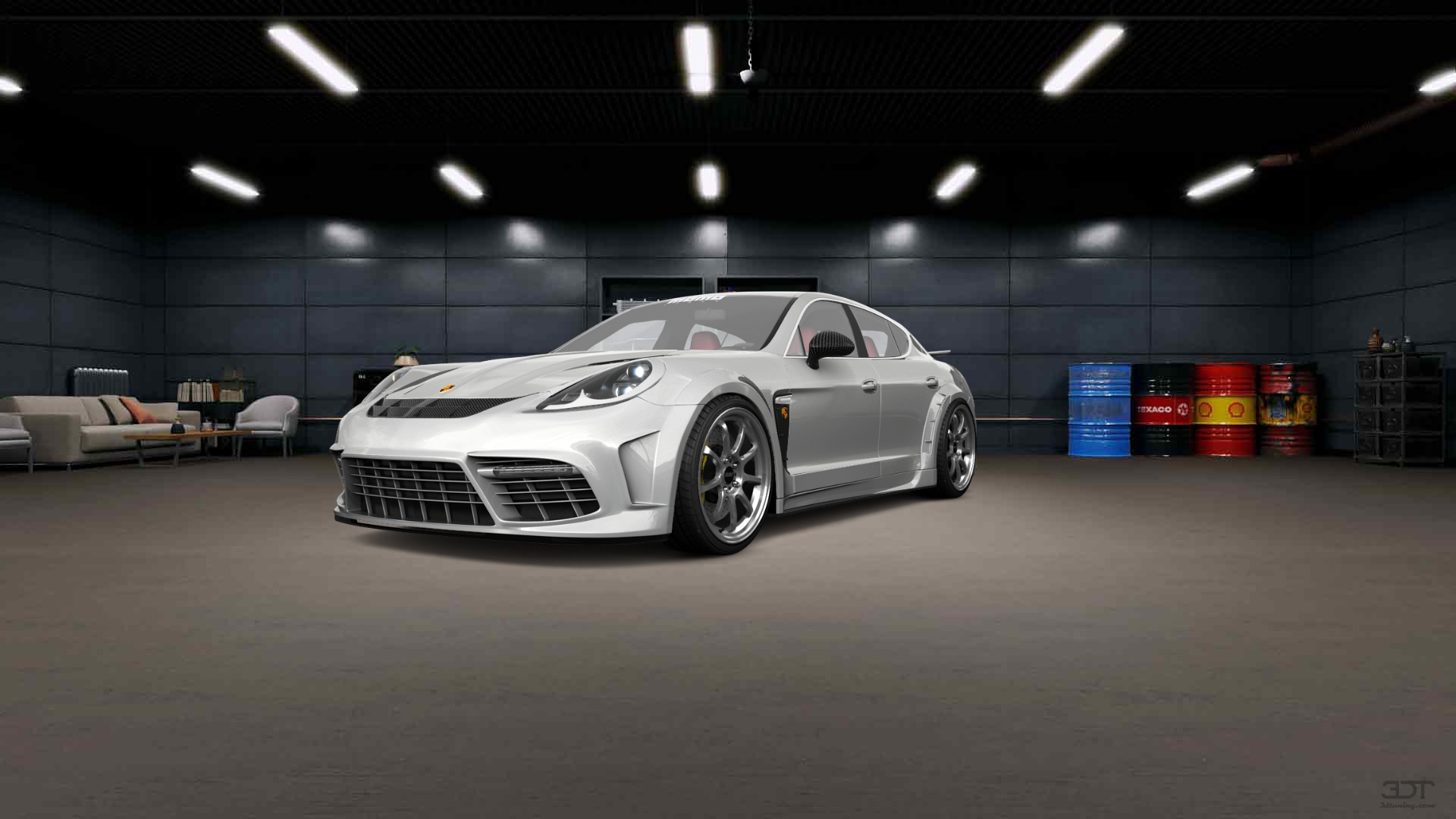 Porsche Panamera 4 door fastback saloon 2011 tuning