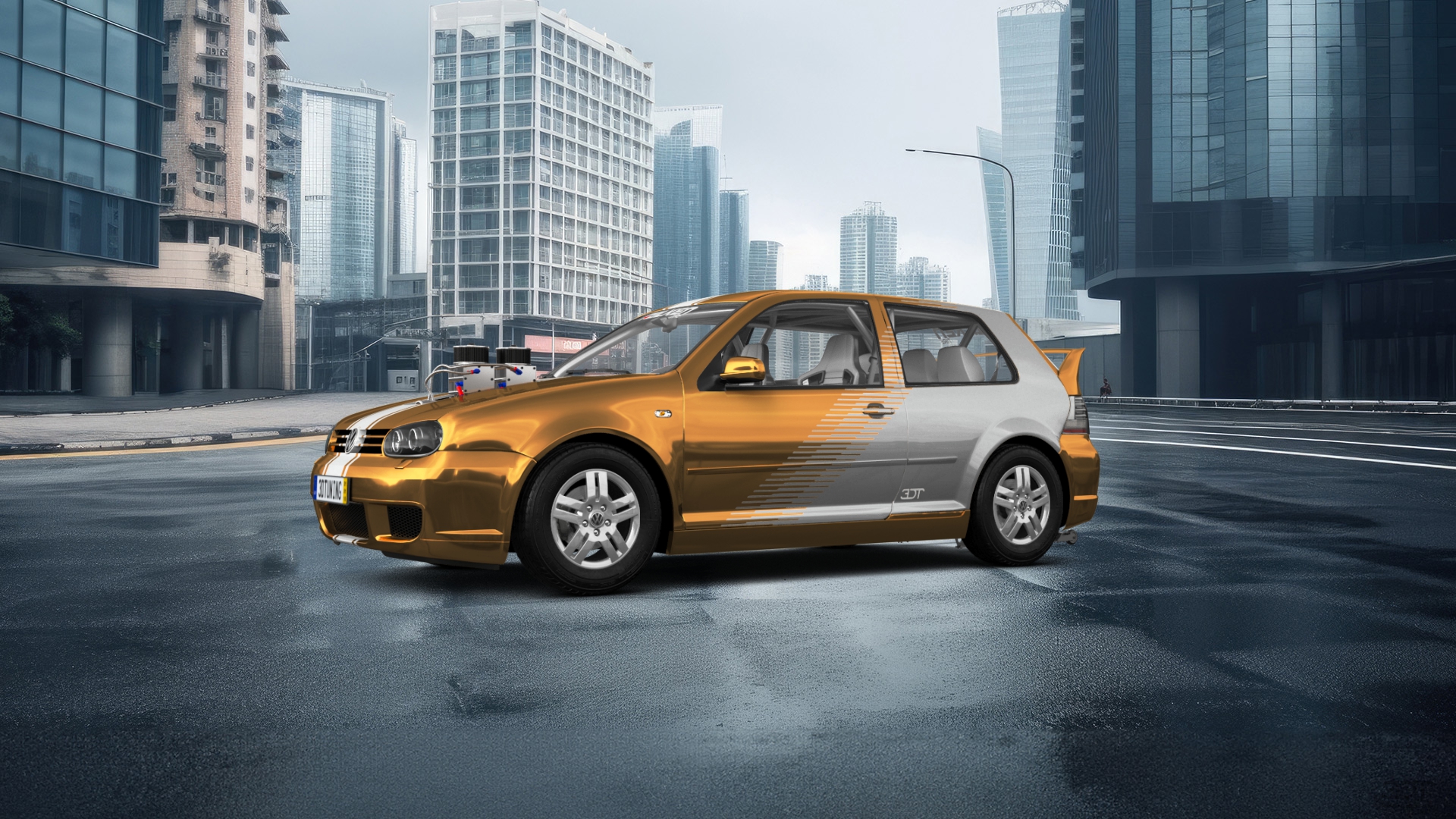 my dream vw golf it is a 1997 mk4