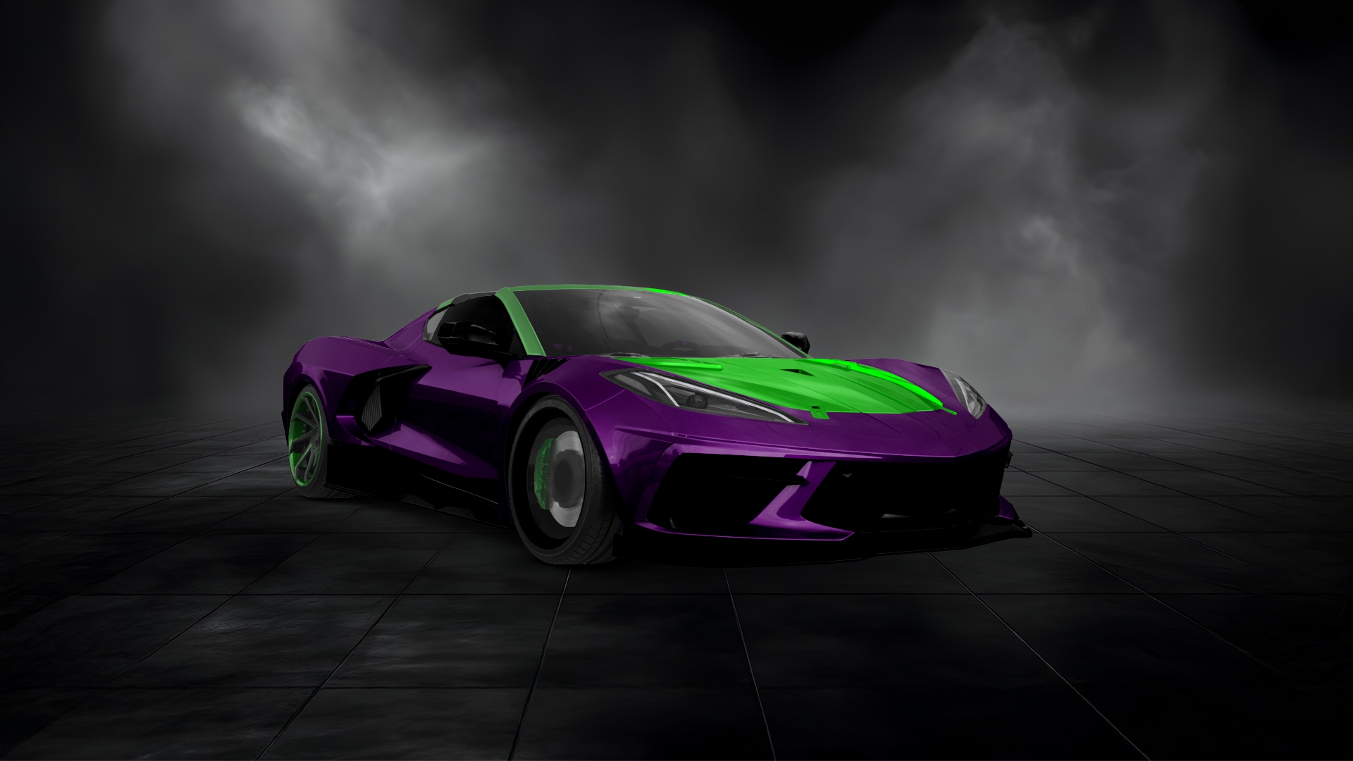 Chevrolet Corvette 2 door targa top 2020 tuning