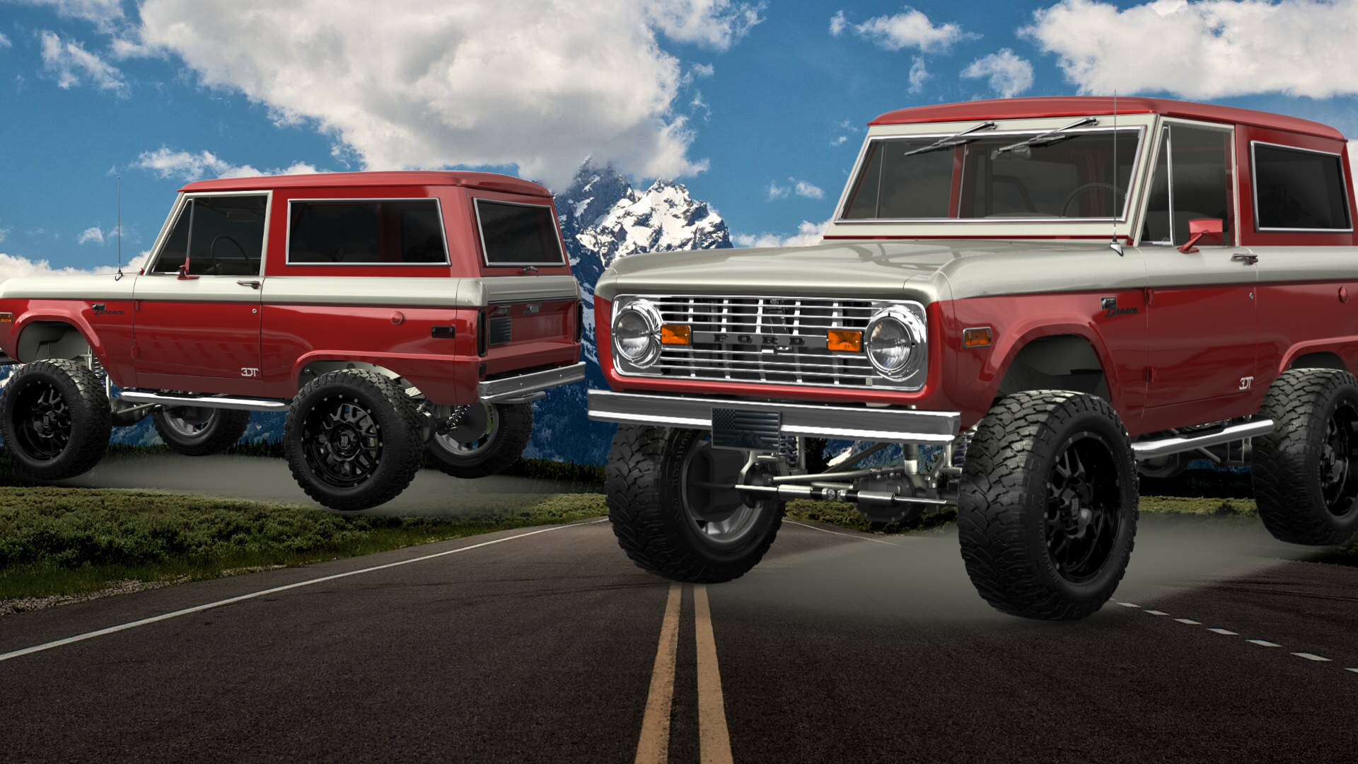 Ford Bronco 3 Door SUV 1965