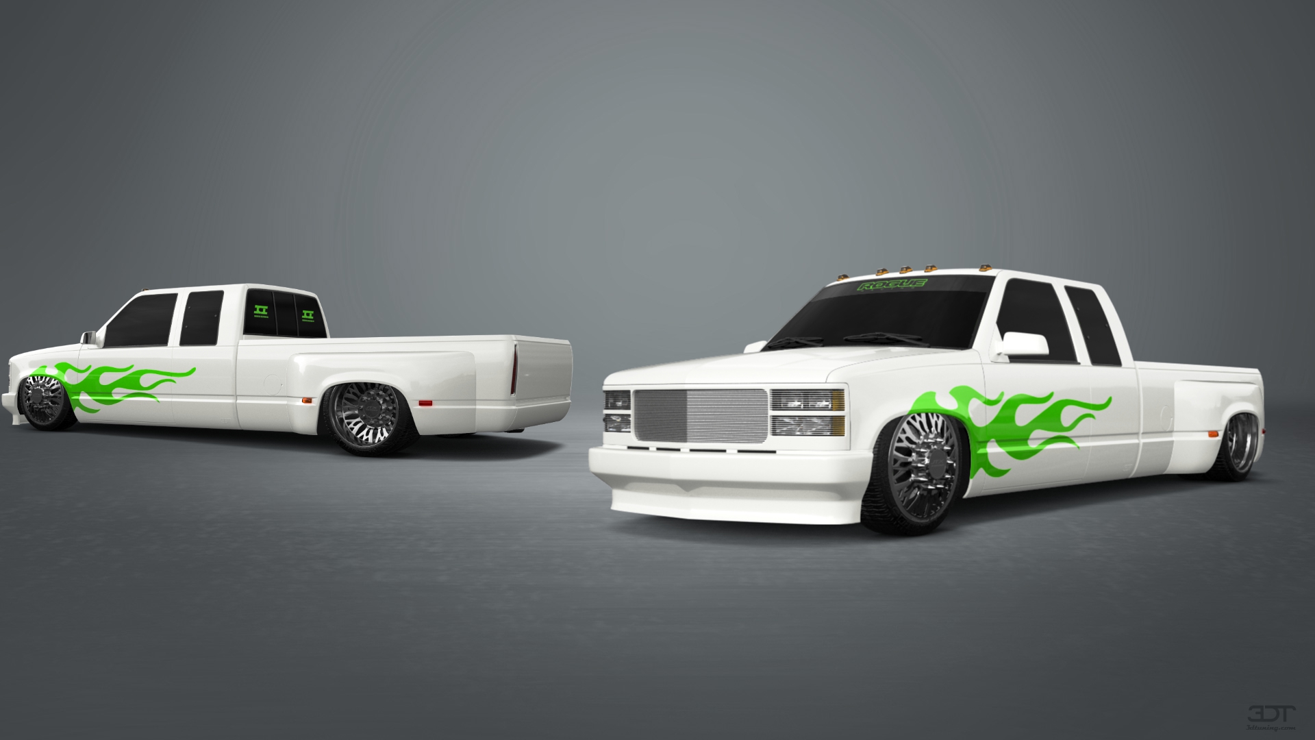 Chevrolet K3500 Extended Cab Pickup Truck 1988