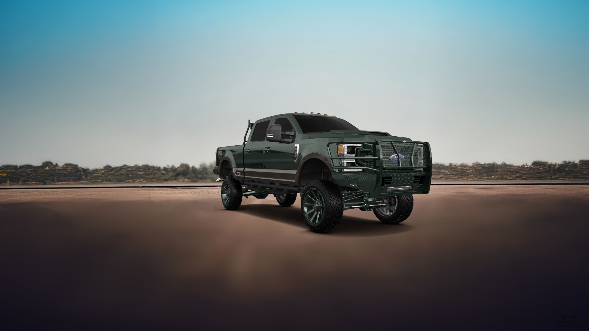 Ford F-250 4 Door pickup truck 2021 tuning
