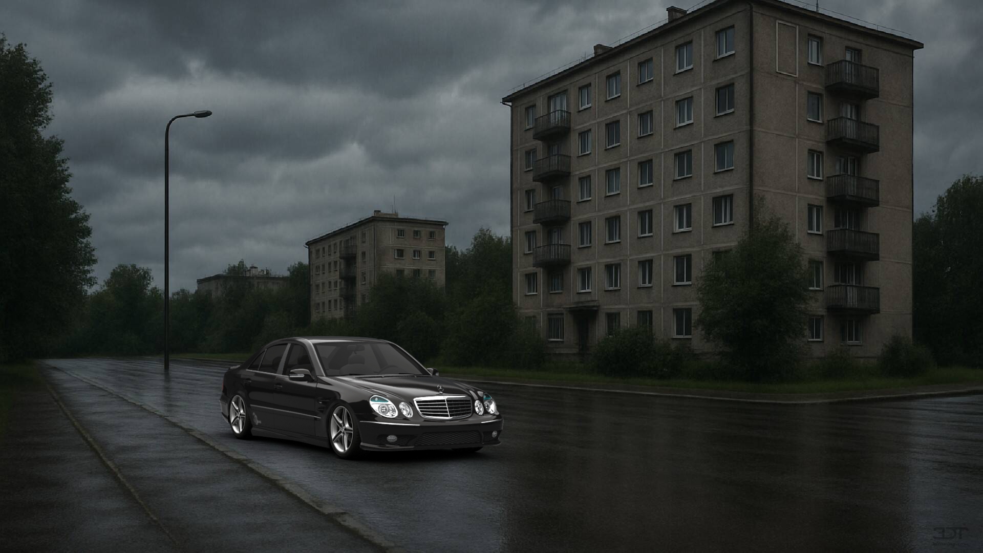 Mercedes E class Sedan 2003 tuning