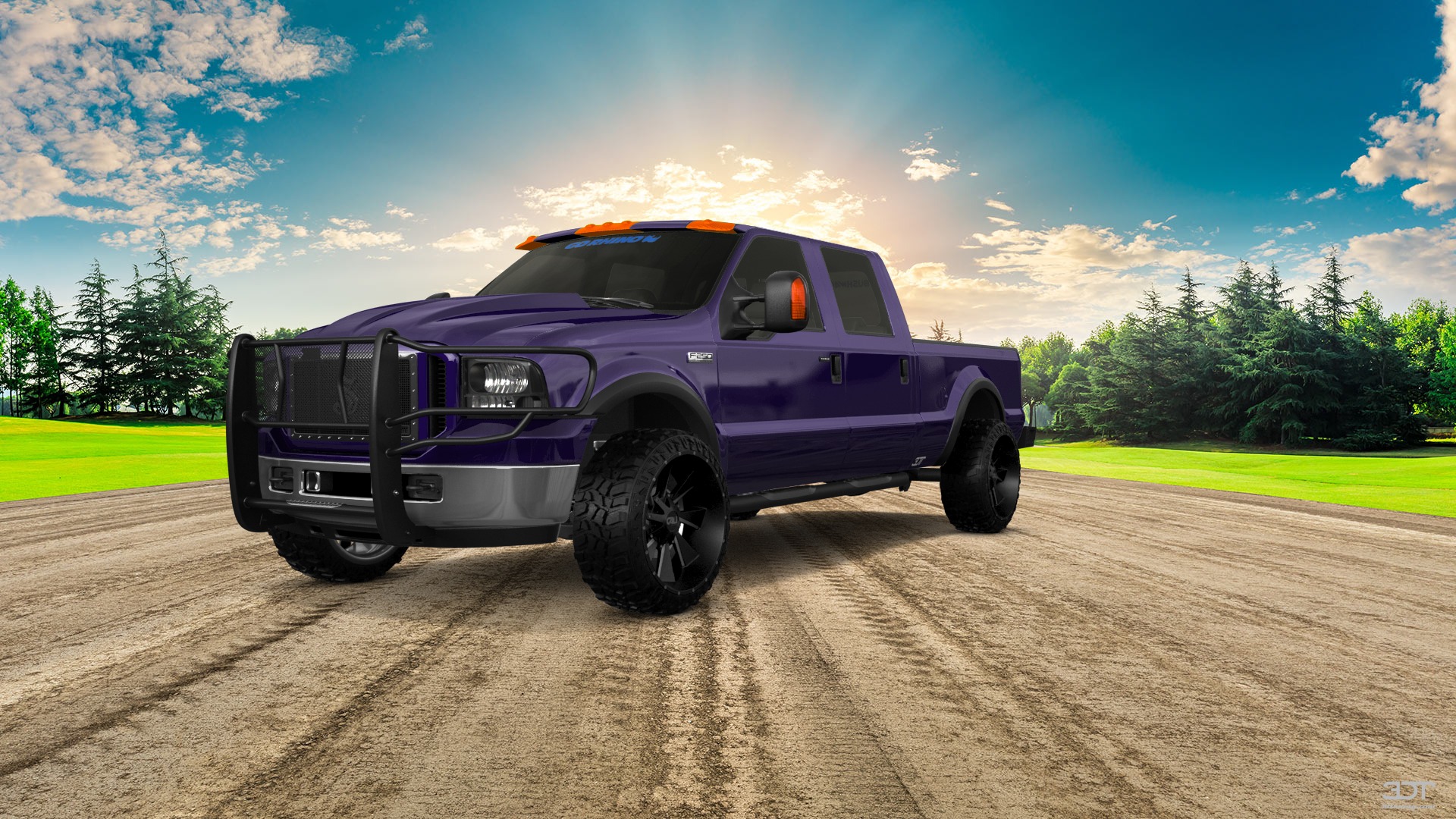 Ford F-250 Crew Cab 4 Door pickup truck 1999 tuning