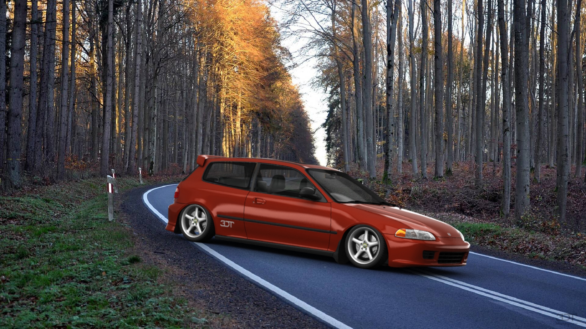 Honda Civic 3 Door Hatchback 1992 tuning