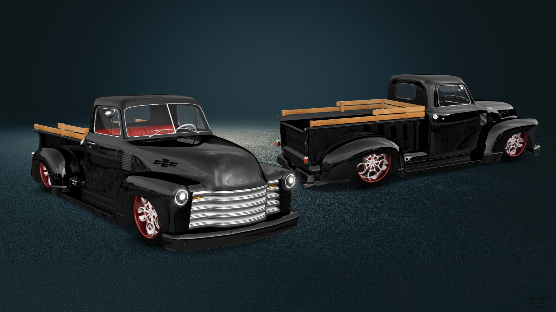 Chevrolet 3100 2 Door pickup truck 1950 tuning