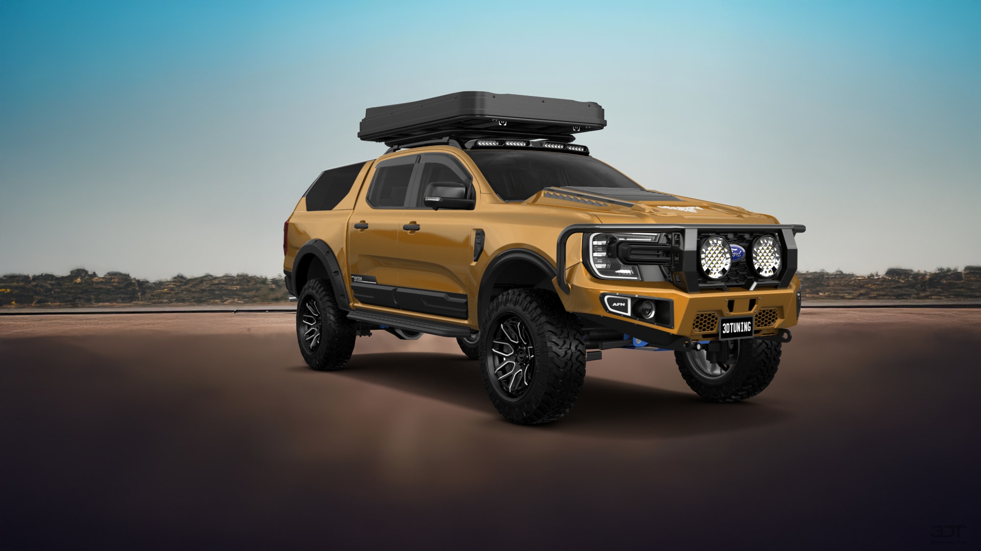Ford Ranger 4 Door pickup truck 2022 tuning