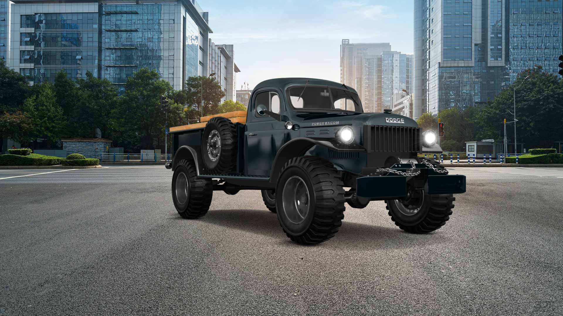 Dodge Power Wagon 2 Door pickup truck 1947