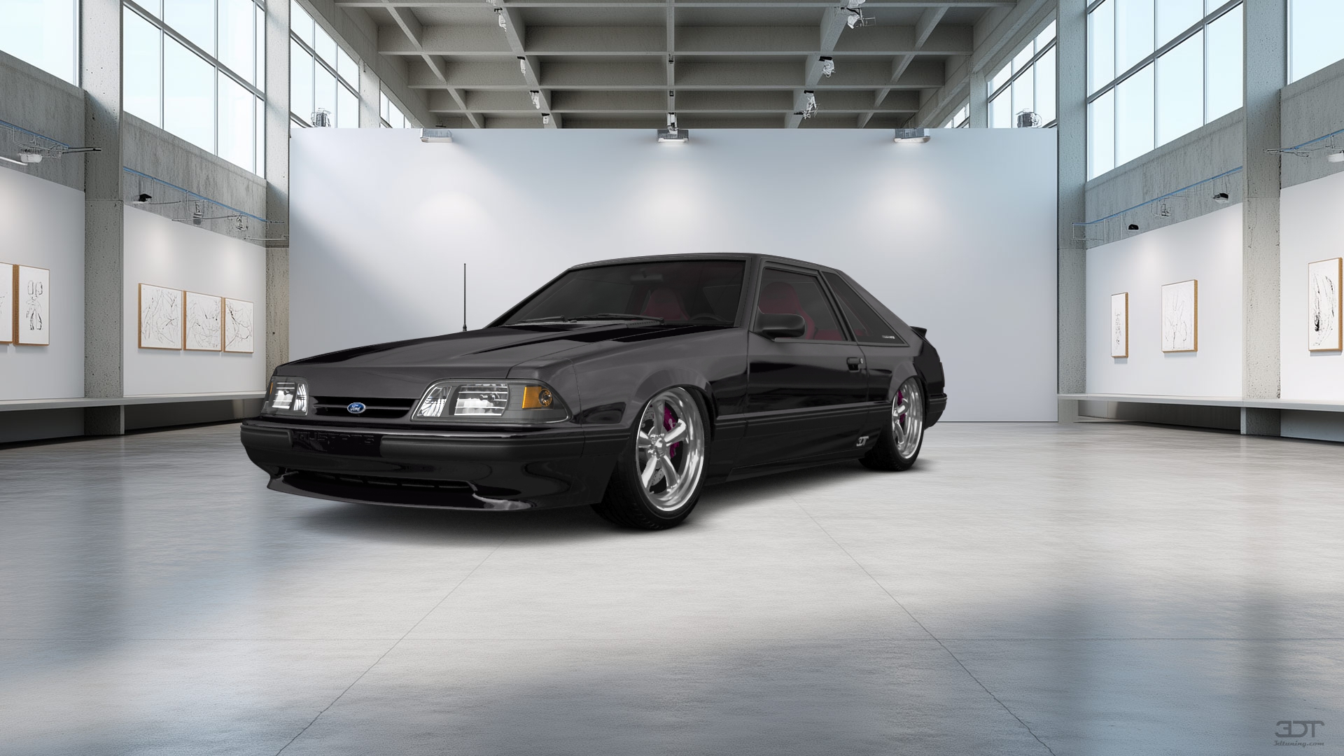 Ford Mustang 3 Door Hatchback 1988 tuning