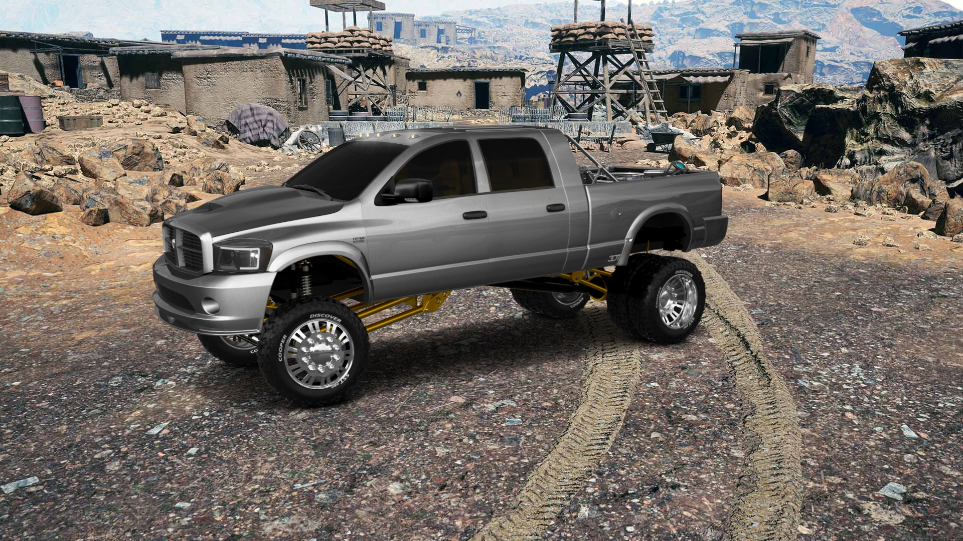 Dodge Ram 3500 Dually 4 Door pickup truck 2007 tuning