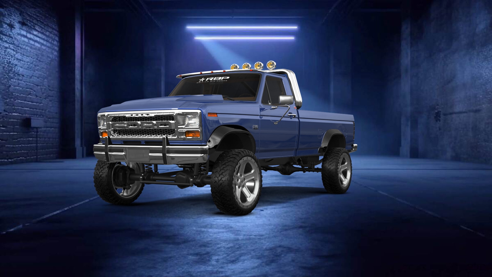 Ford F-150 2 Door pickup truck 1986 tuning