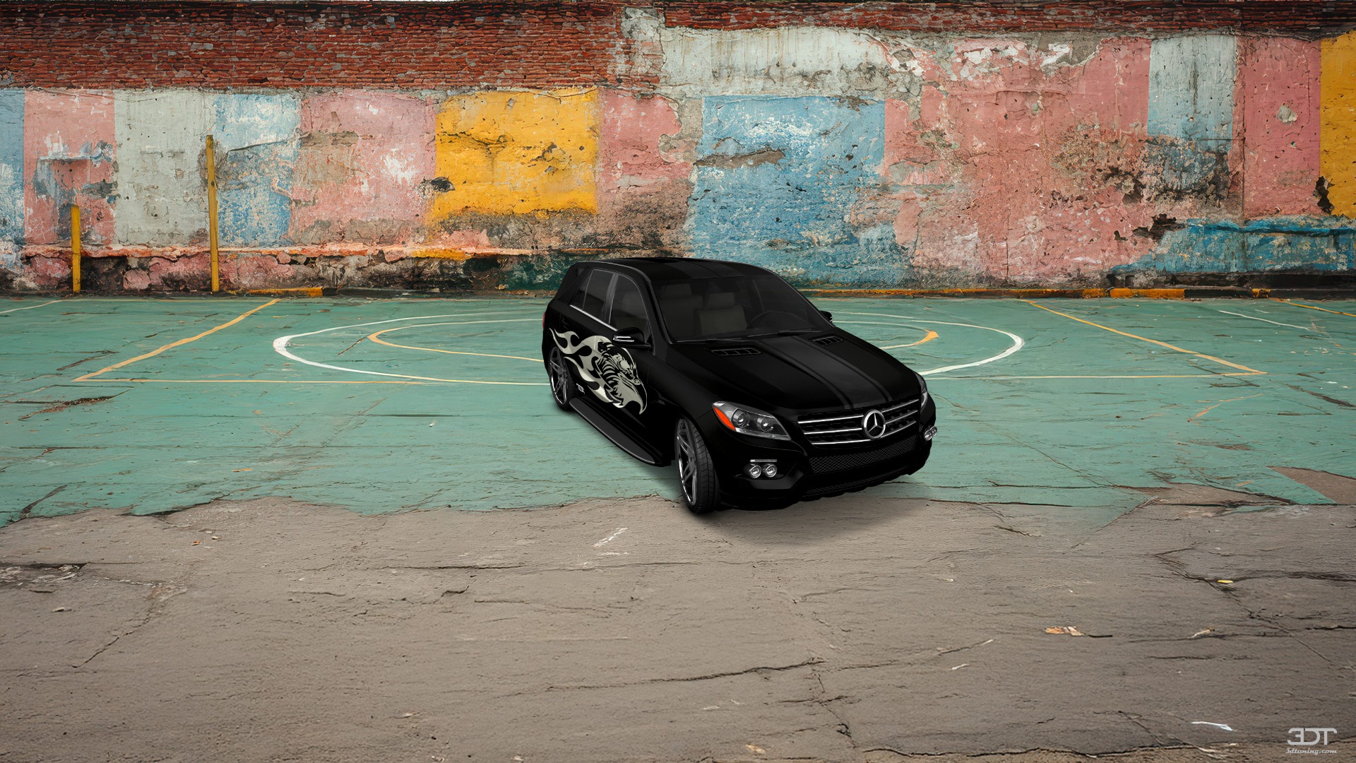 Mercedes M-Class 5 Door SUV 2011 tuning