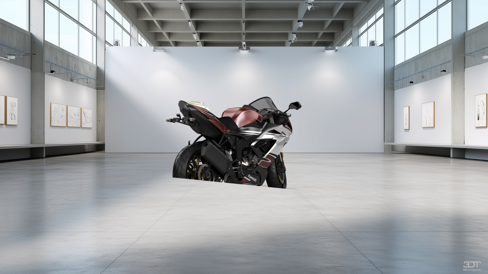 Kawasaki Ninja ZX 6R Sport Bike 2015 tuning