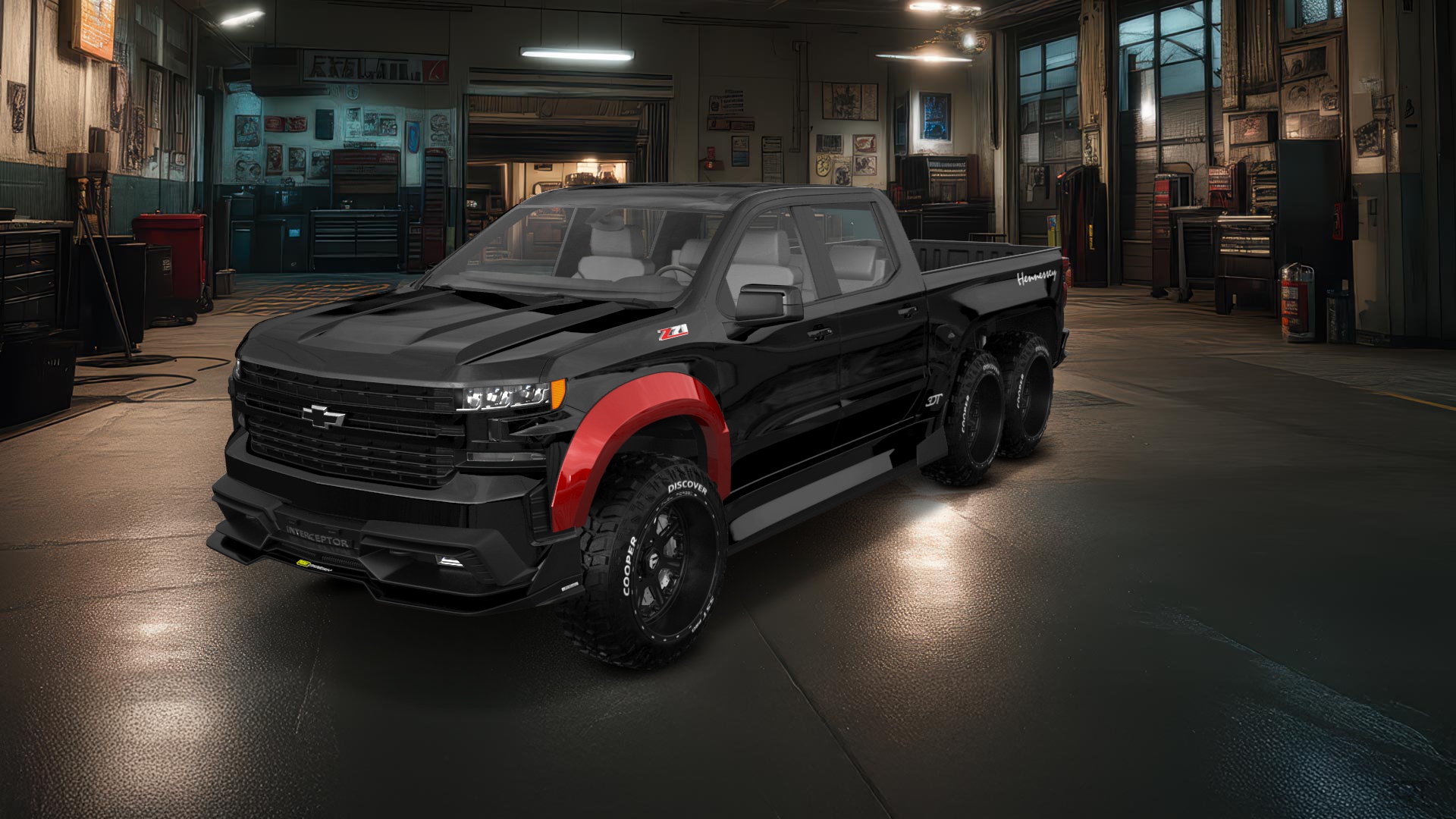 Chevrolet Silverado Hennessey Goliath 6X6 Truck 2020 Images
