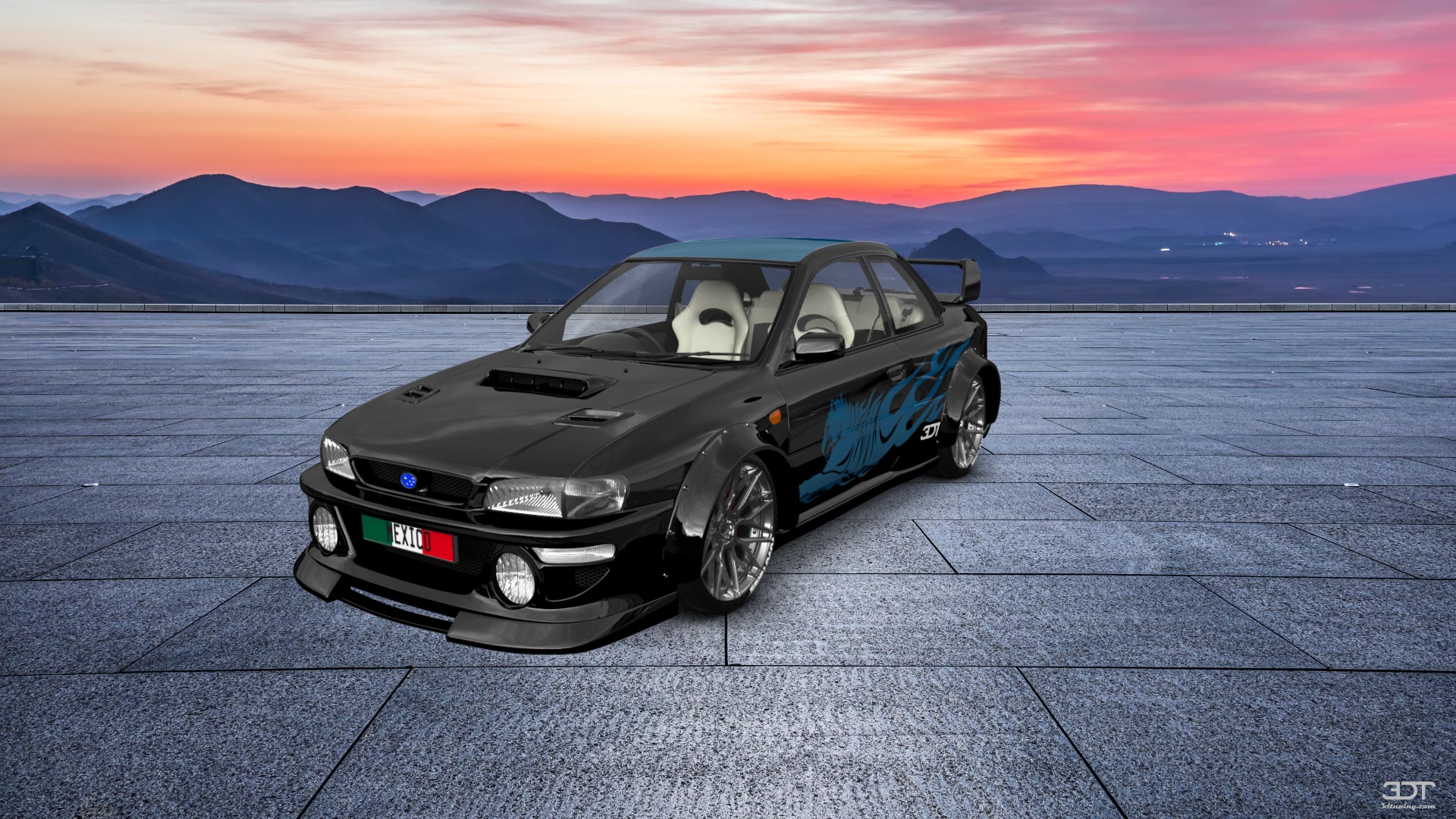 Subaru Impreza WRX STI 22B 2 Door Coupe 2000 tuning