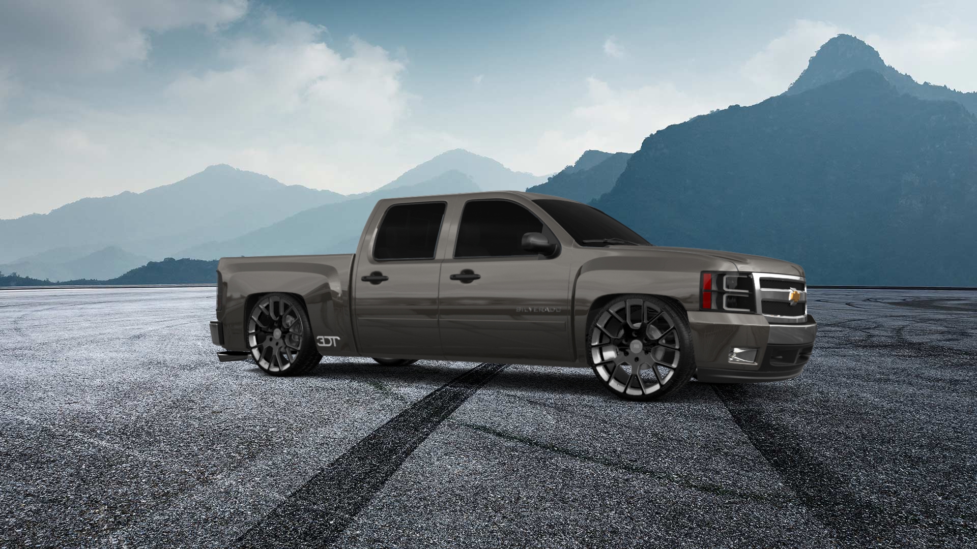 Chevrolet Silverado 1500 Crew Cab 4 Door pickup truck 2007
